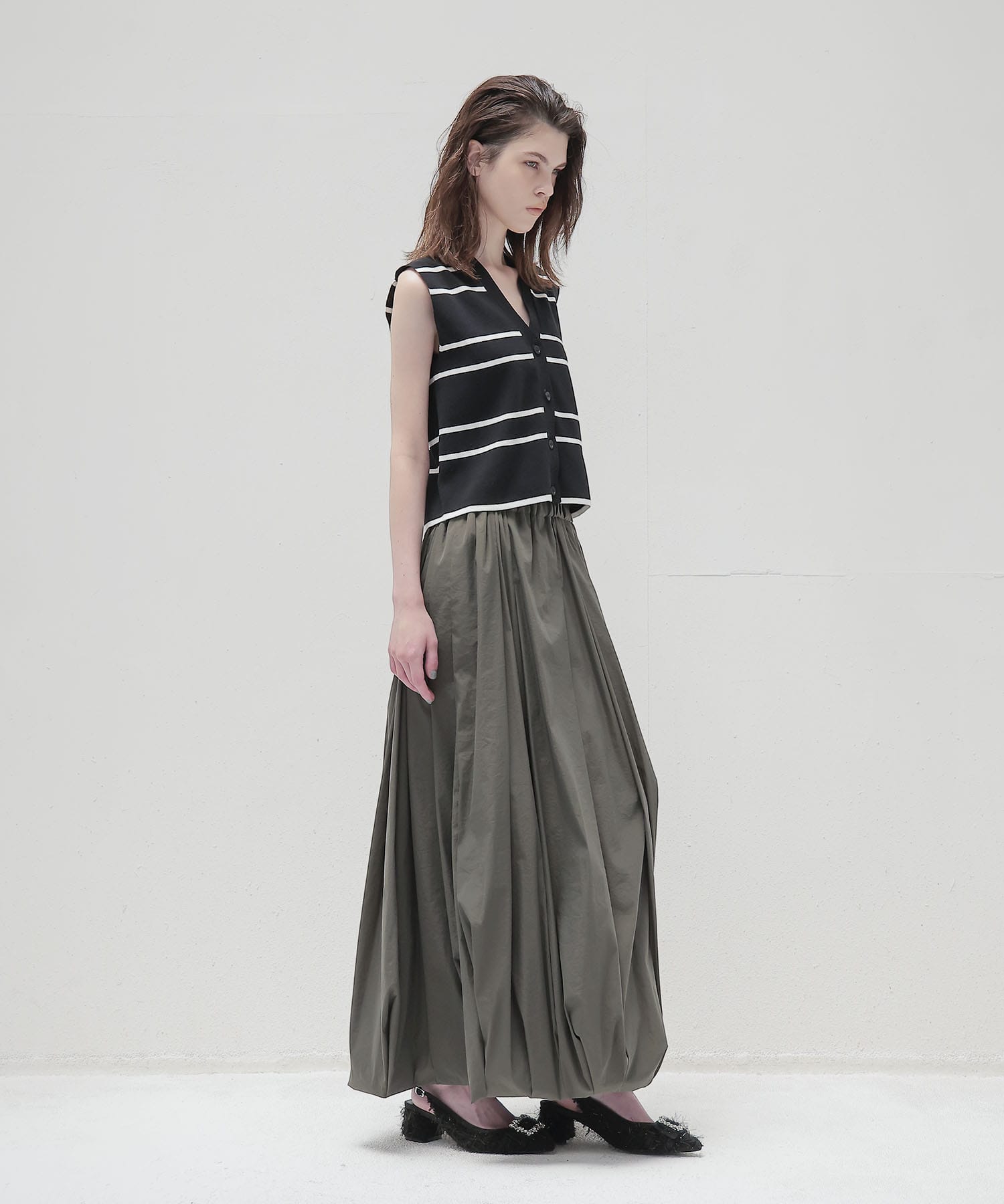 irregular bubble skirt