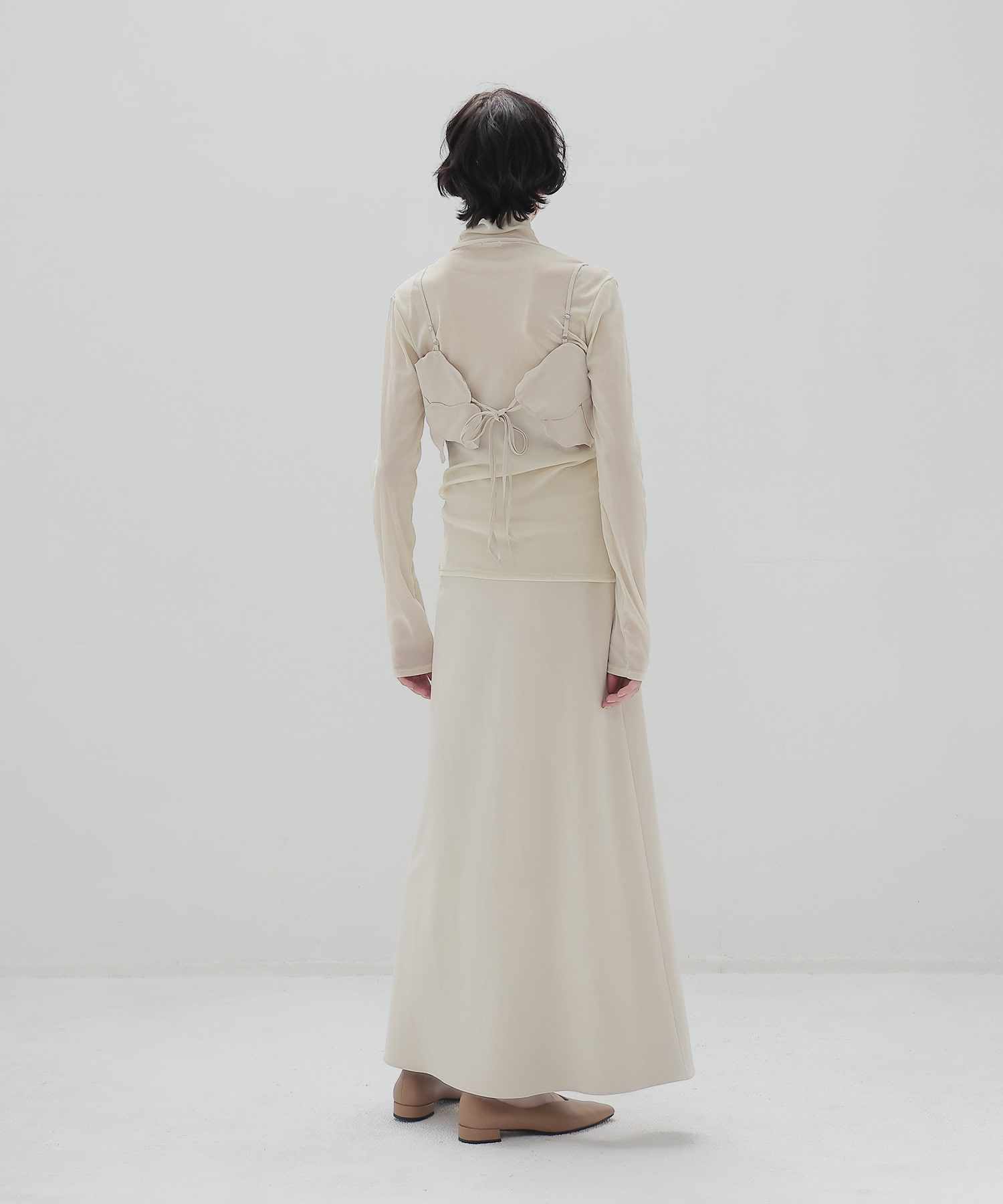 suede patchwork buistier