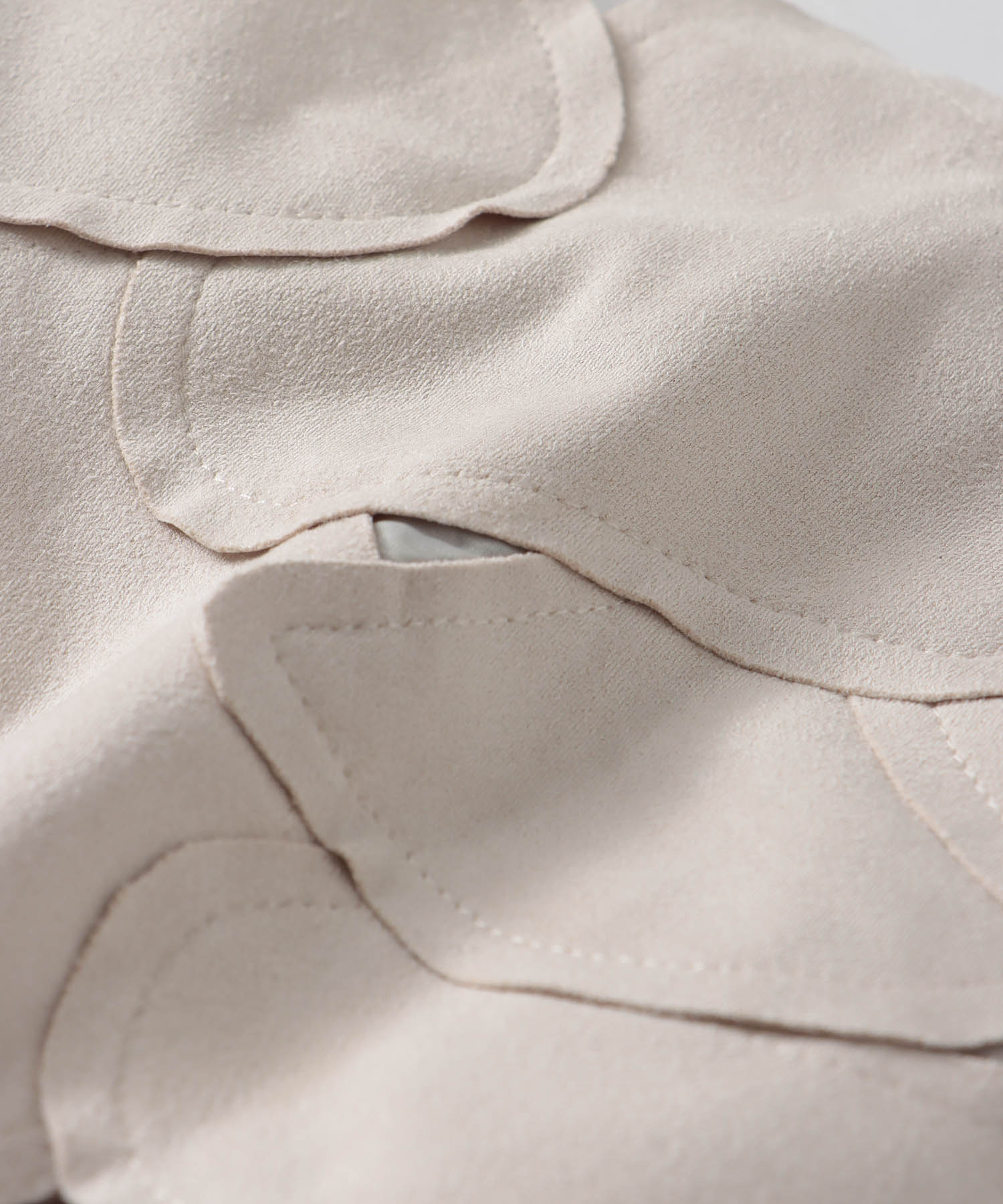 suede patchwork buistier