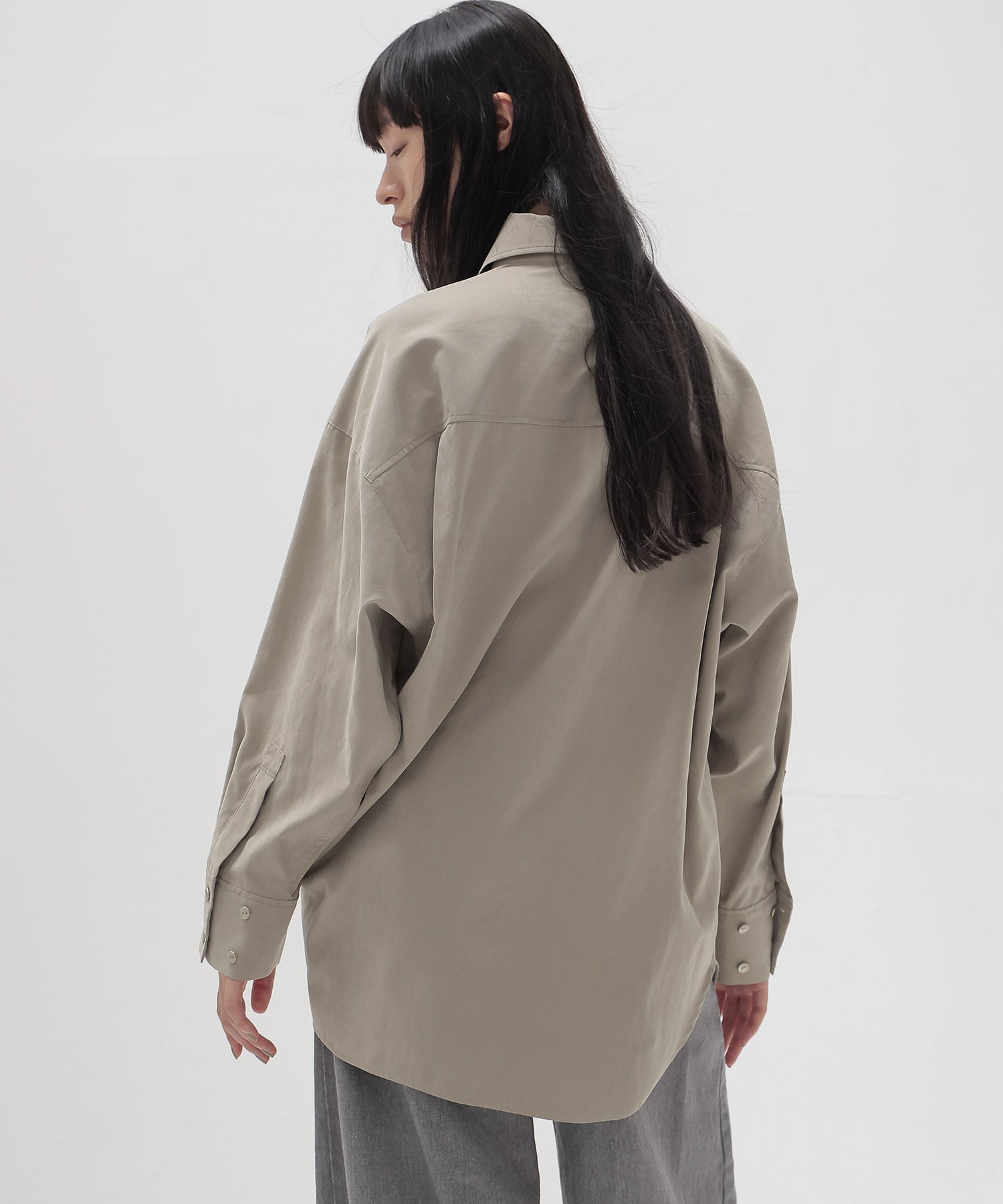 peach big shirt