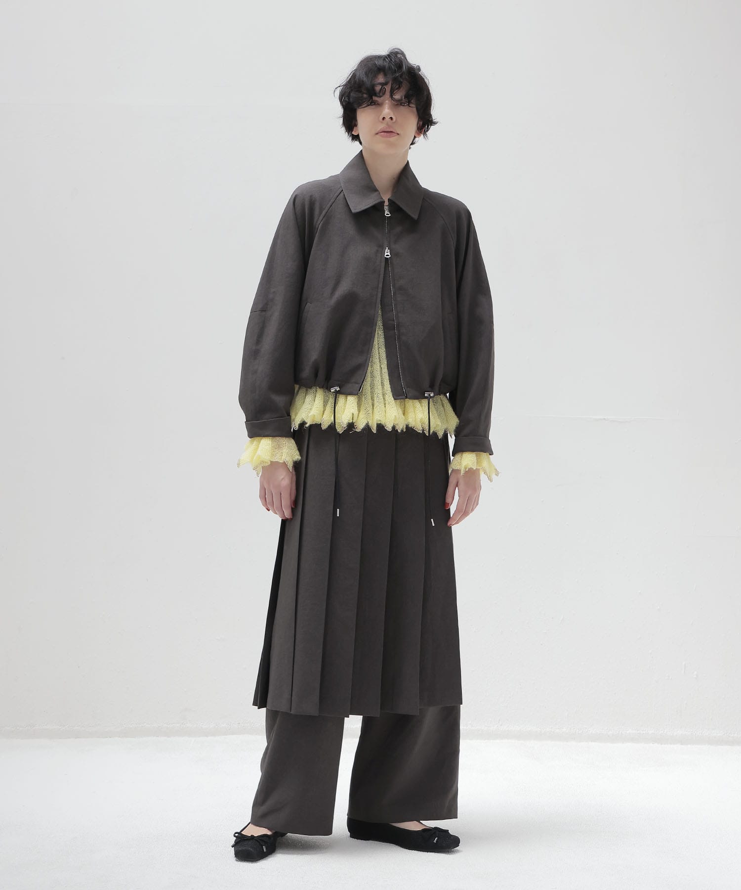 dry touch raglansleeve blouson