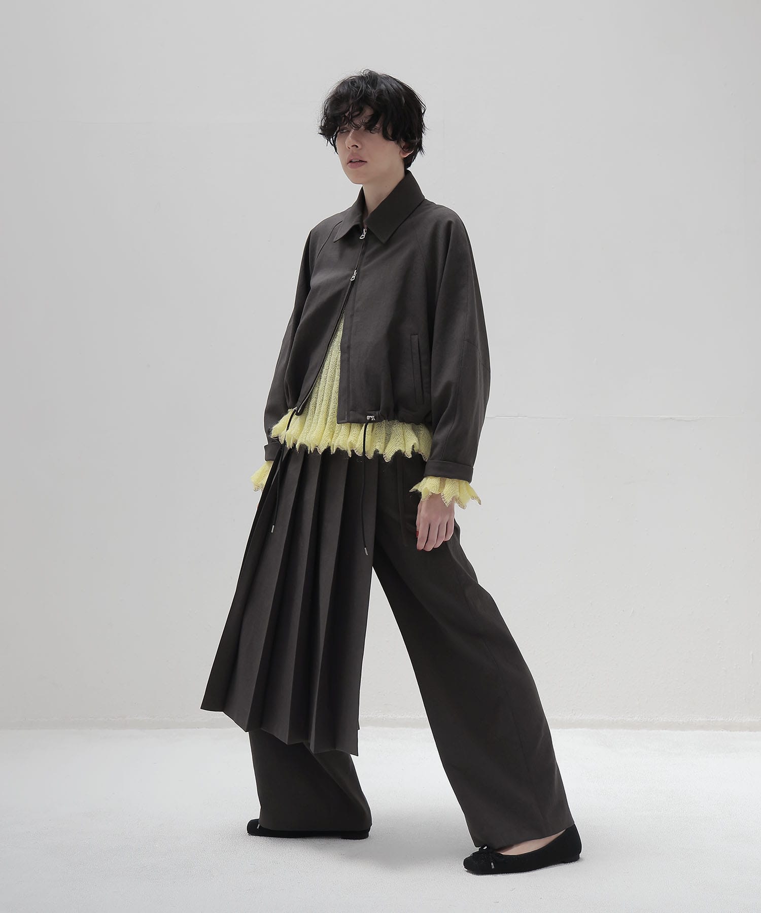 dry touch raglansleeve blouson