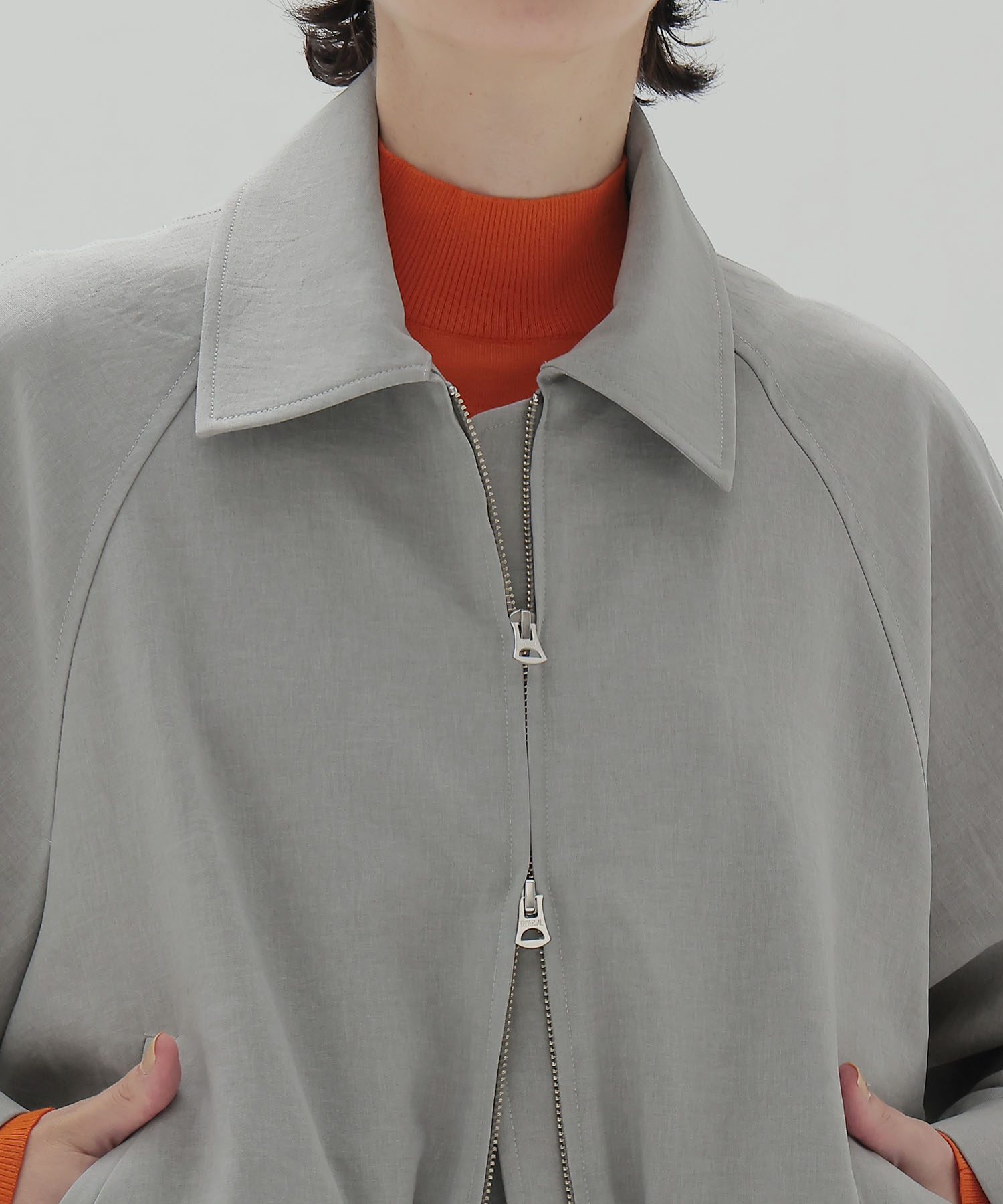 dry touch raglansleeve blouson