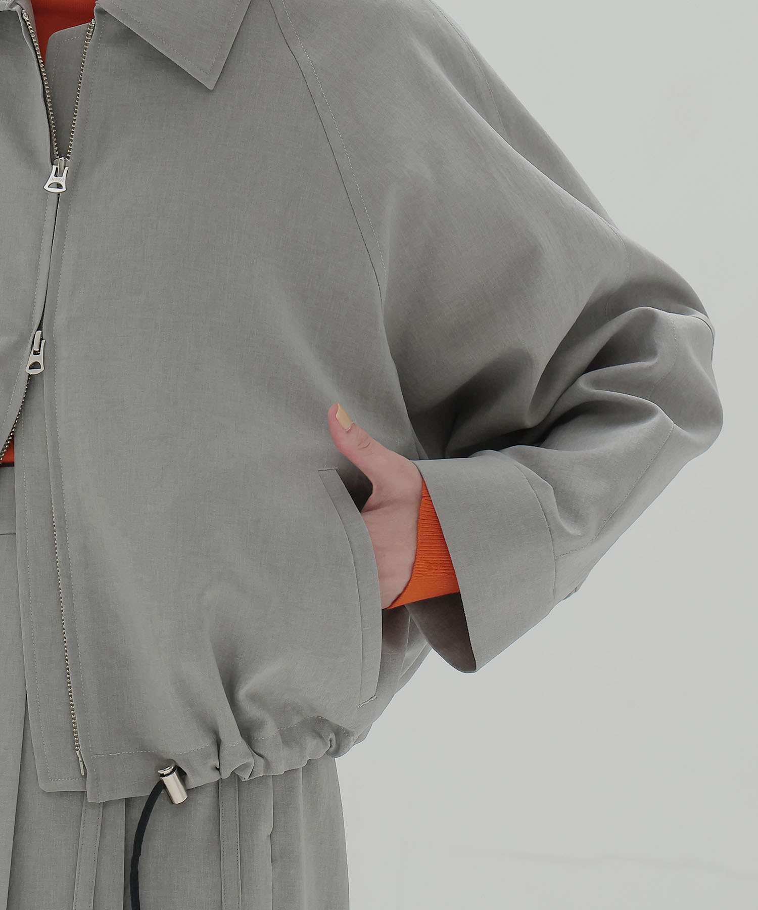 dry touch raglansleeve blouson