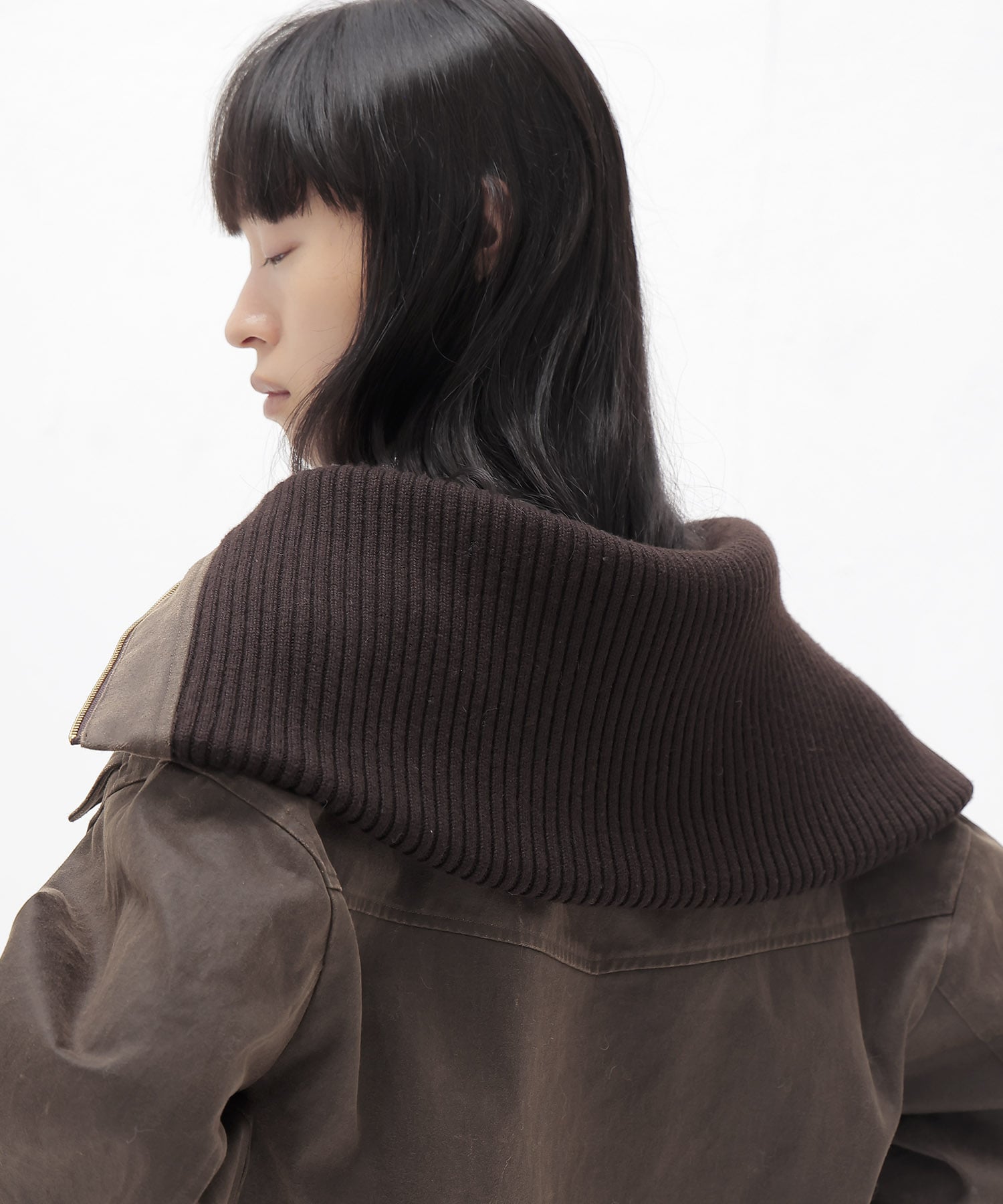 crack vintage short blouson