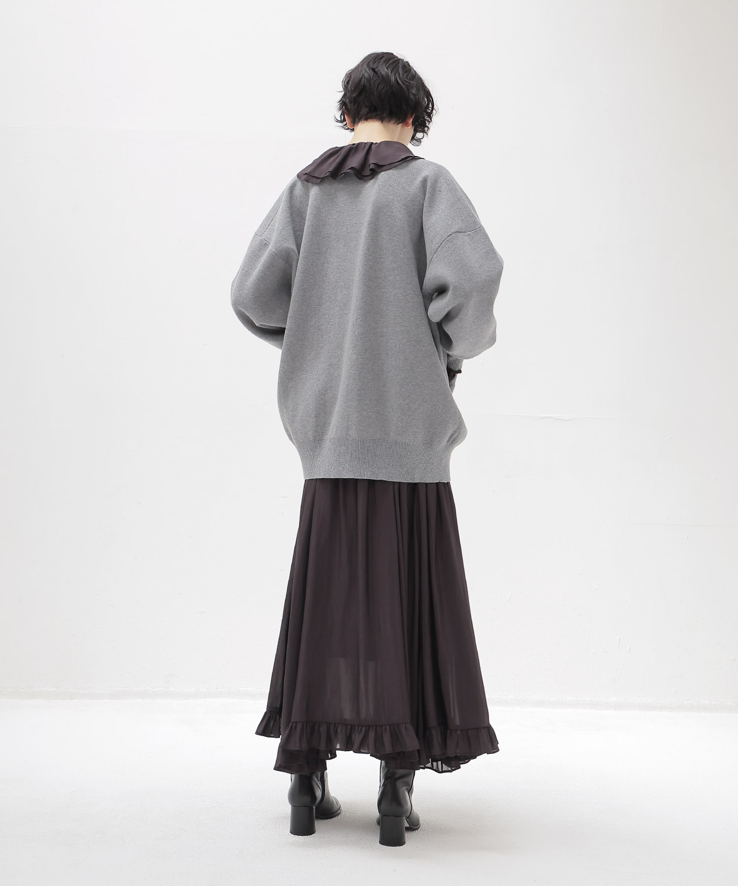 raffle georgette dress