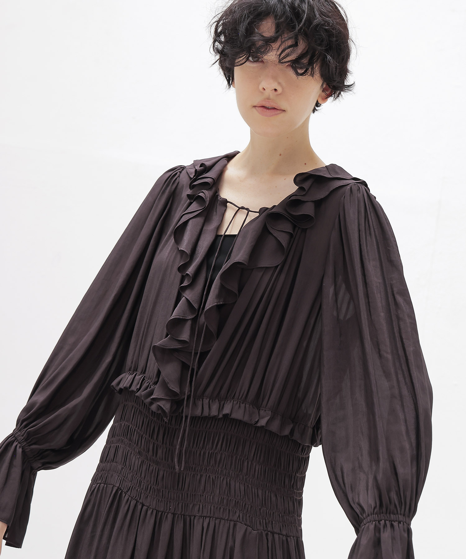 raffle georgette dress