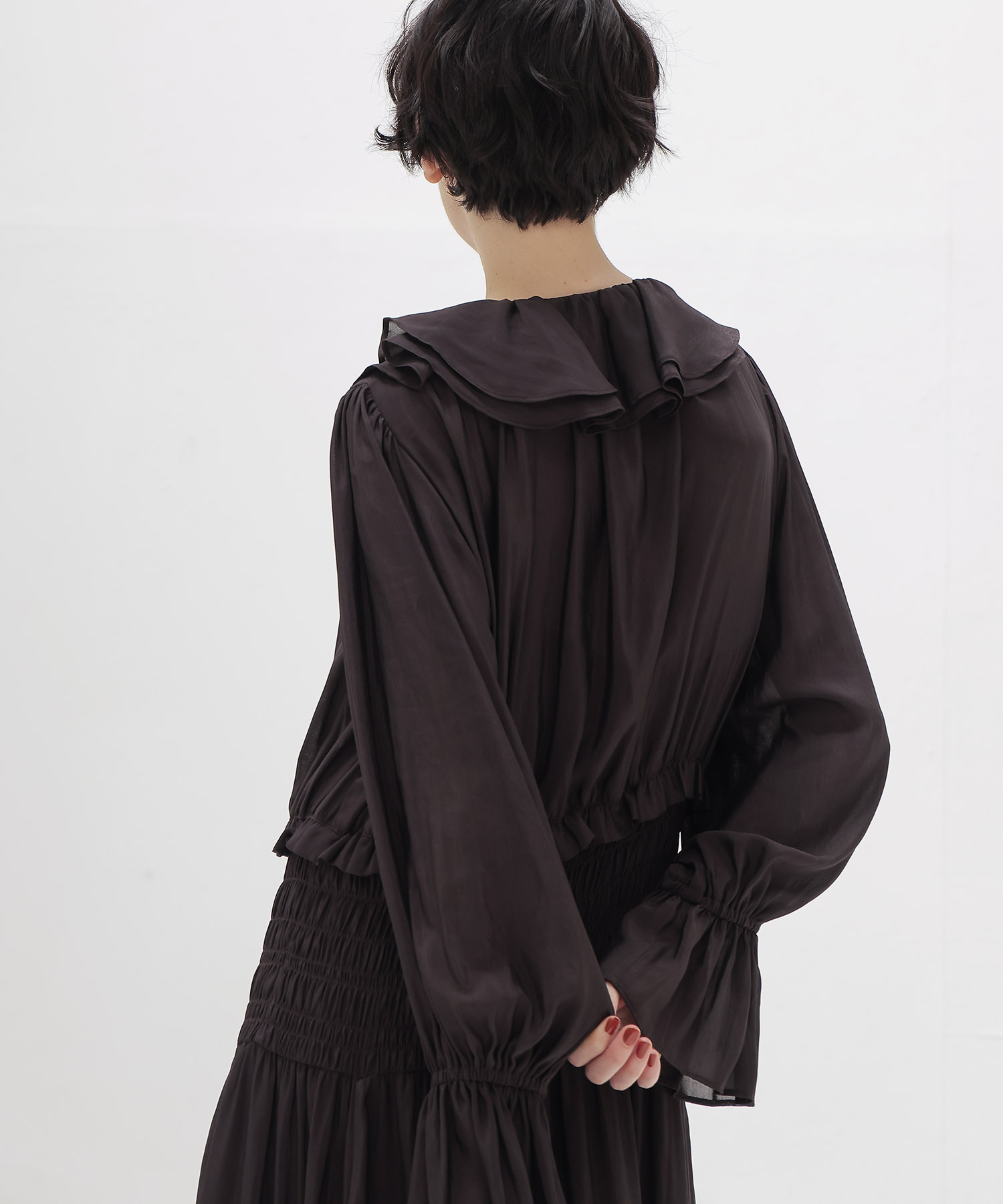 raffle georgette dress