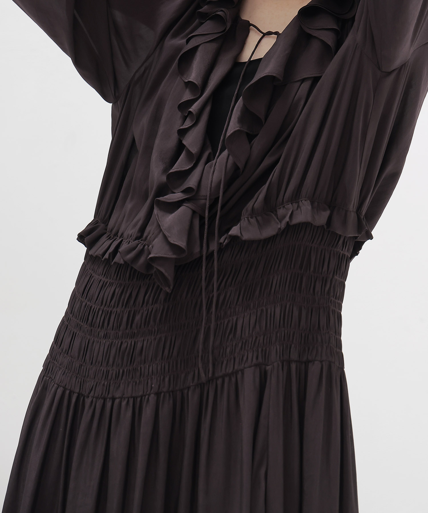 raffle georgette dress