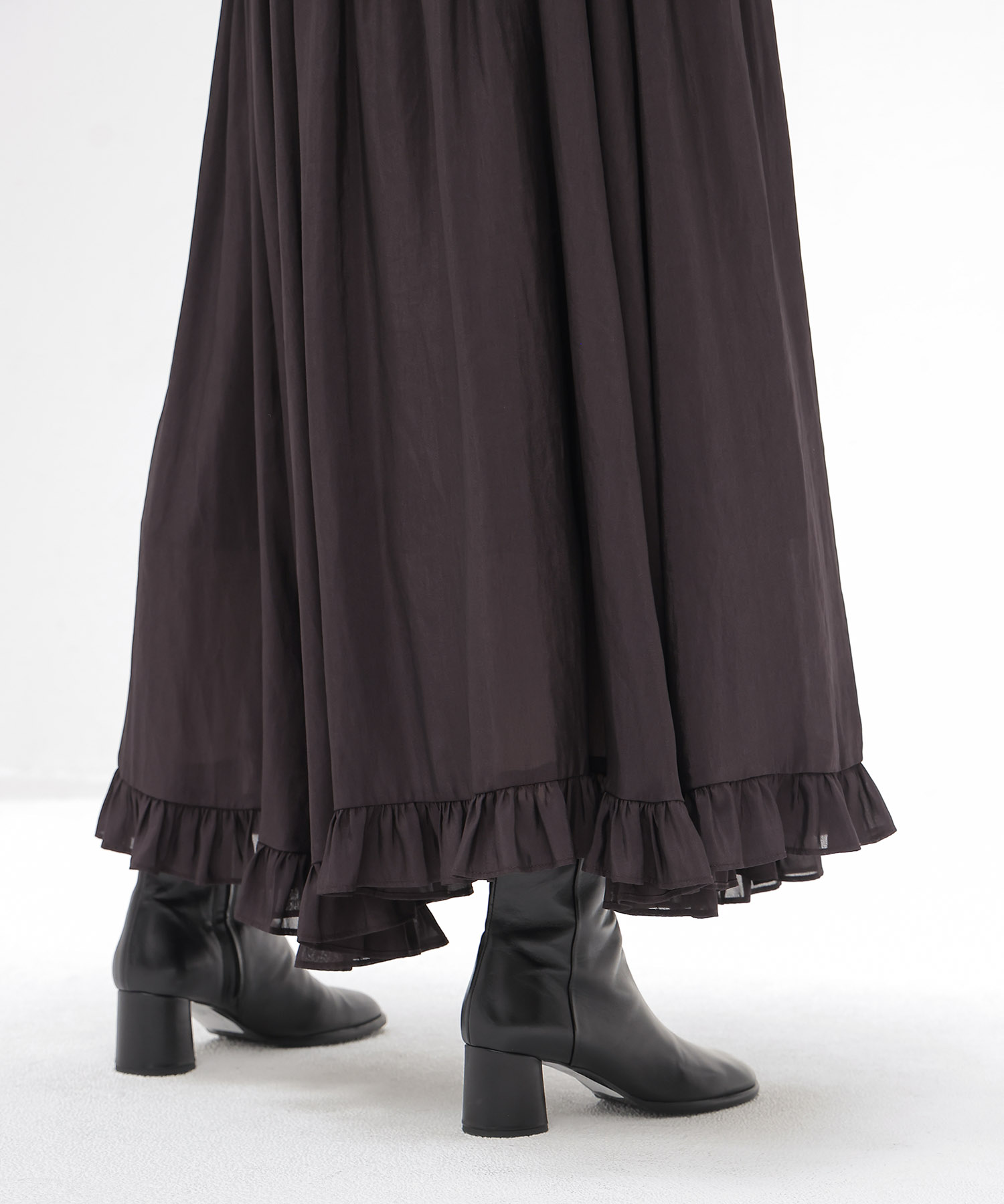 raffle georgette dress