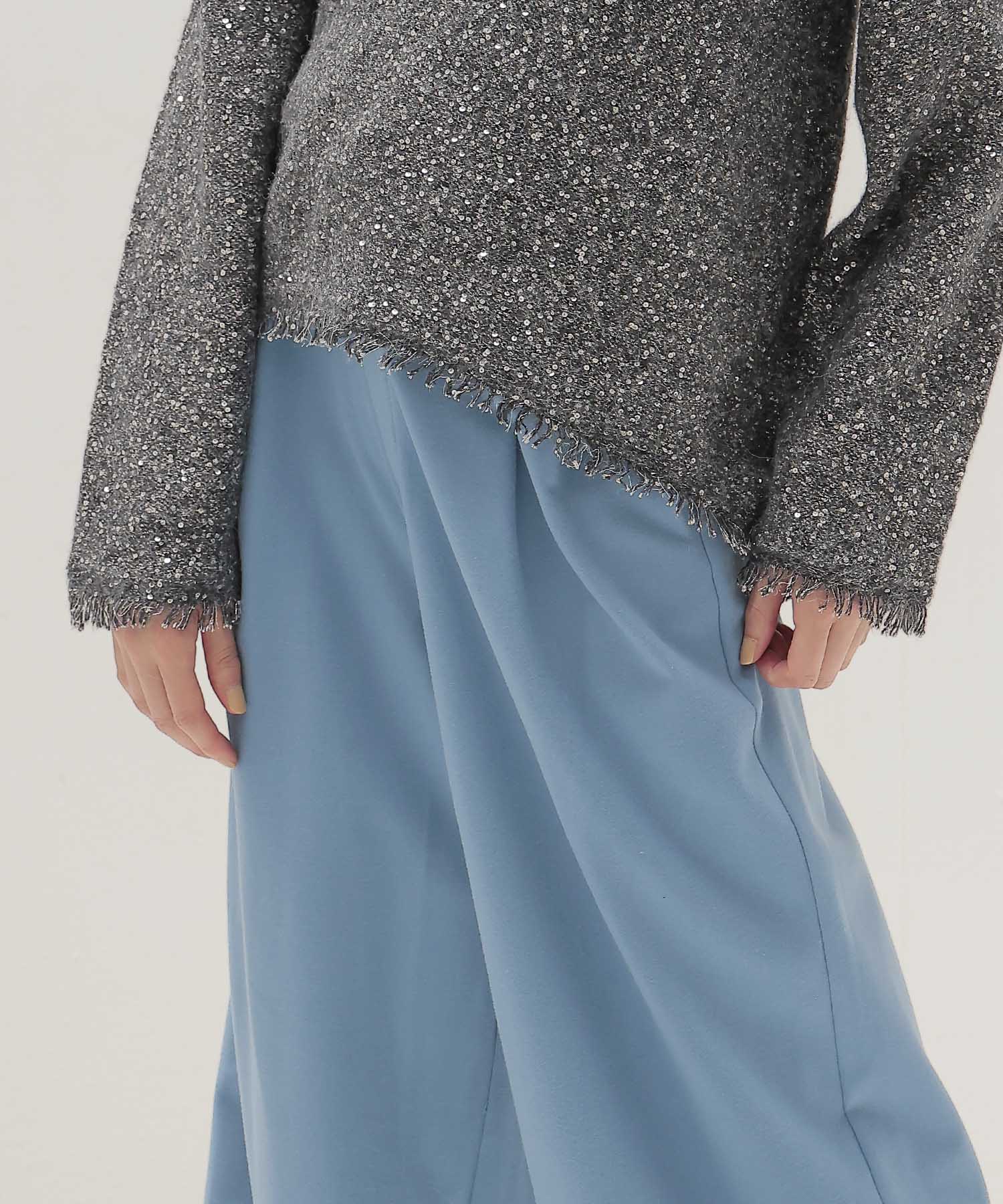 both sides brushed 2tuck pants