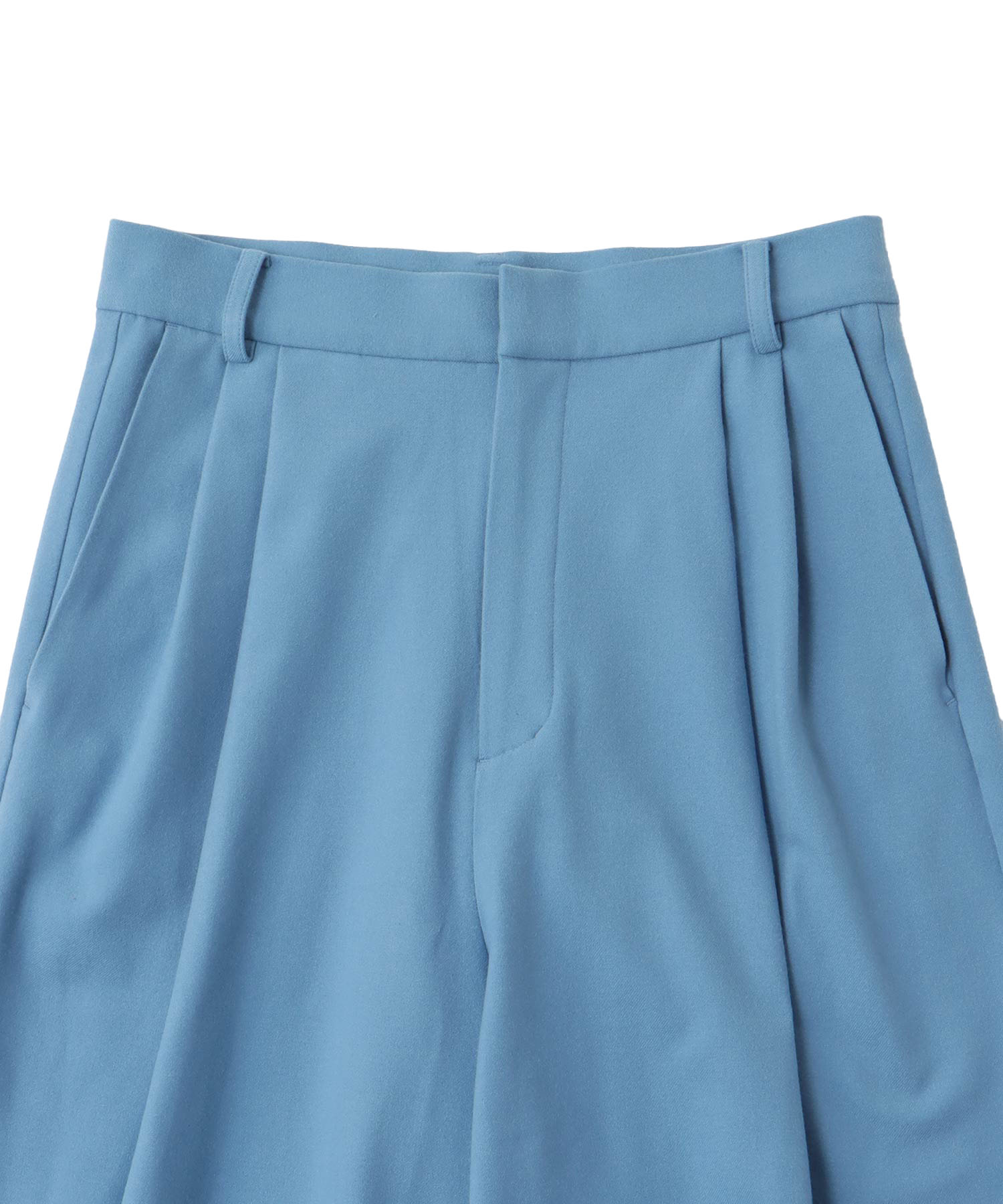 both sides brushed 2tuck pants