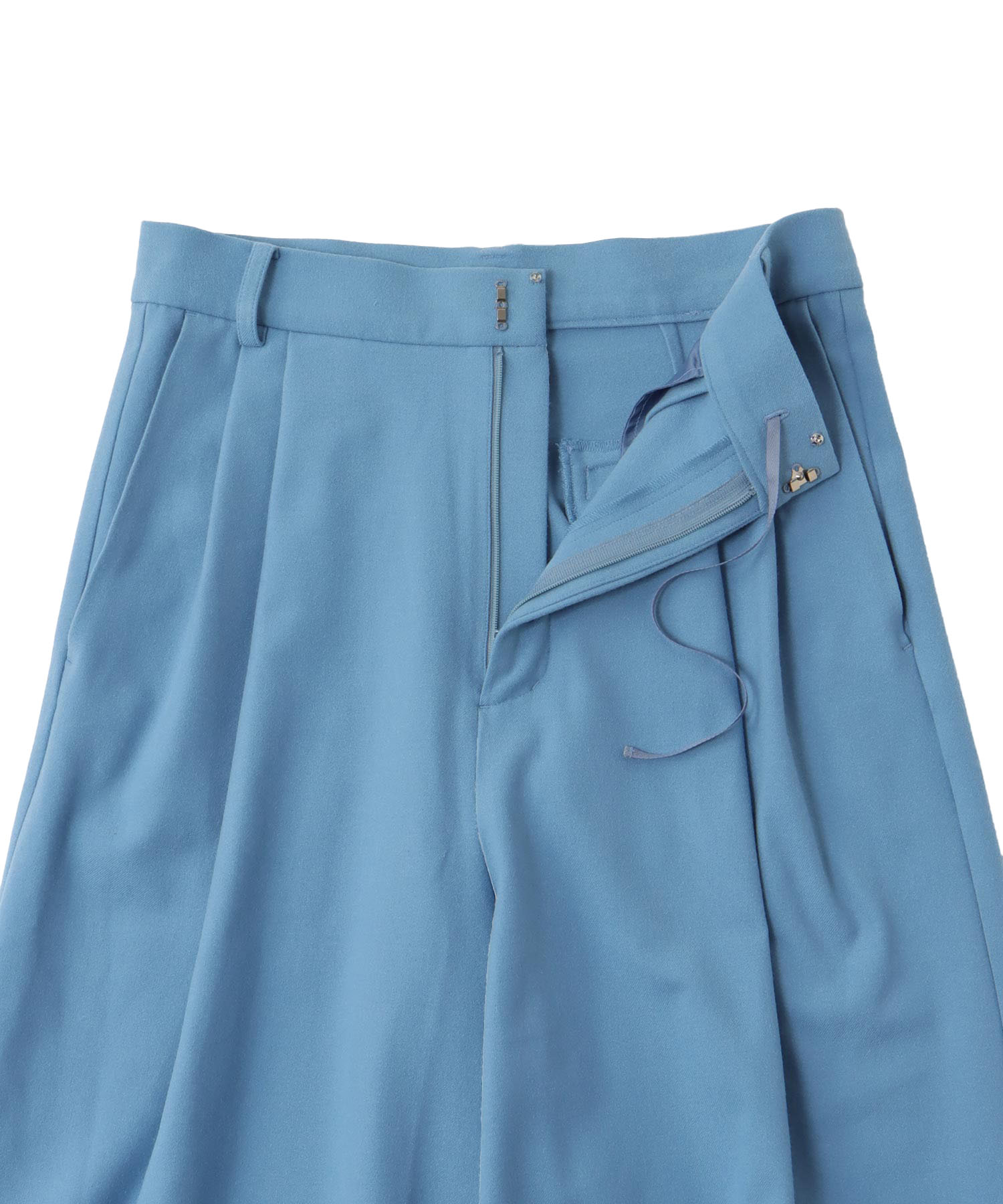 both sides brushed 2tuck pants