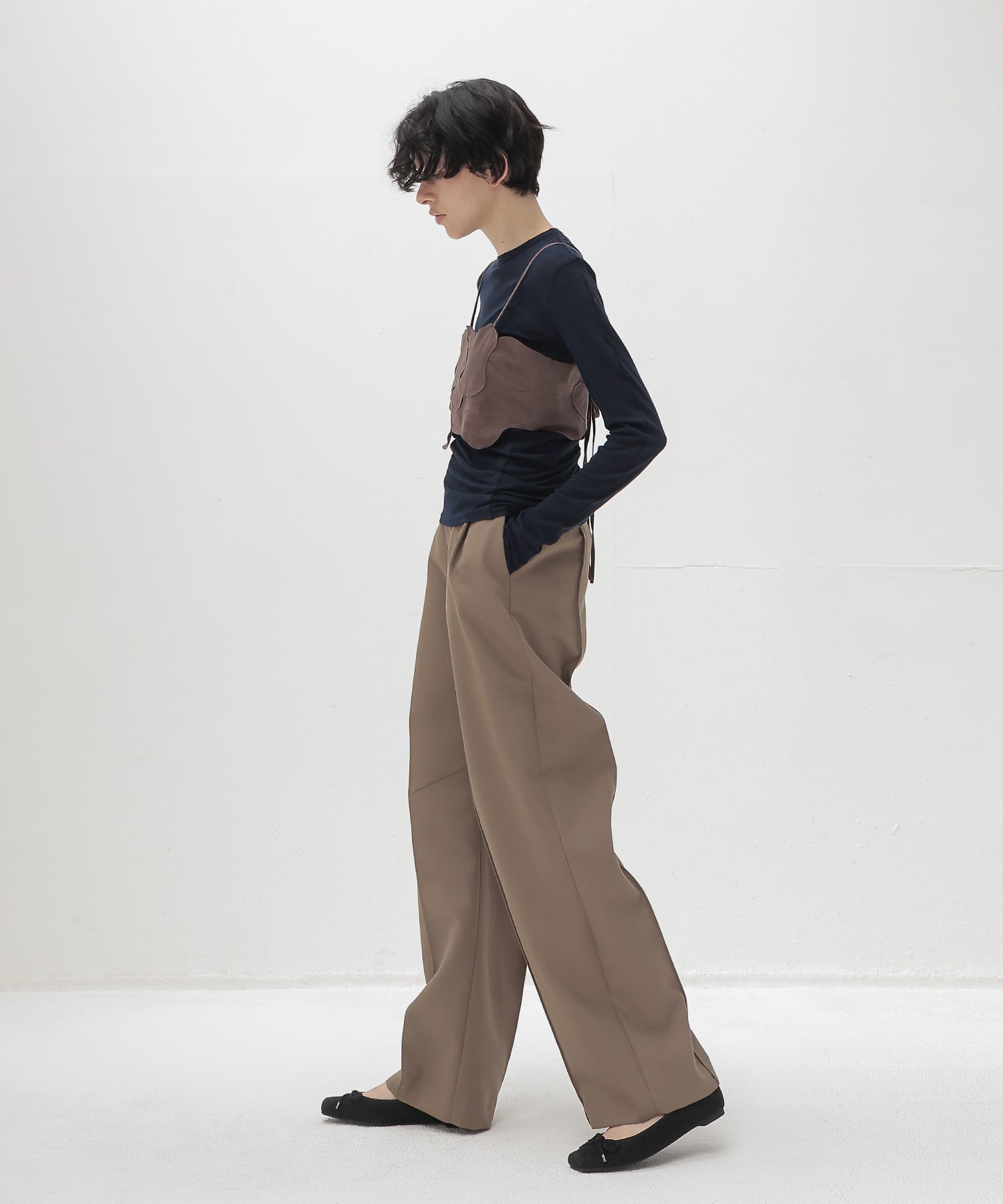 suiting 2tuck trousers