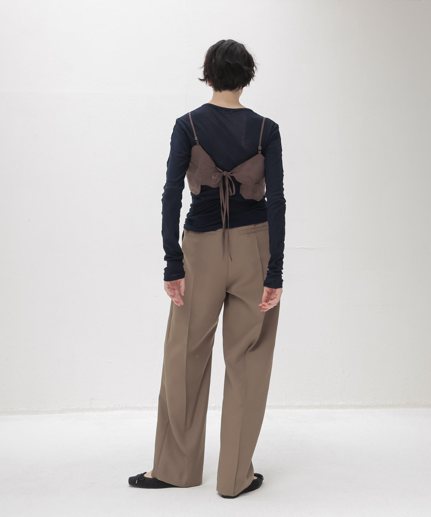 suiting 2tuck trousers
