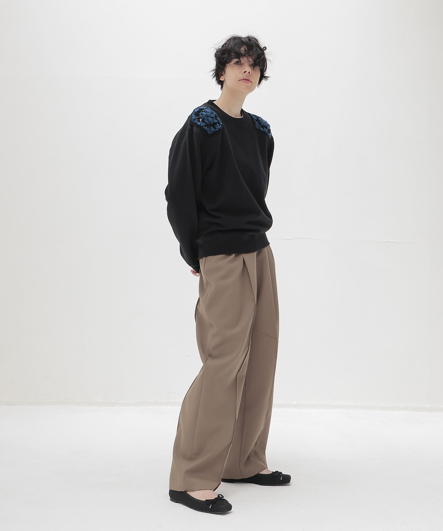suiting 2tuck trousers