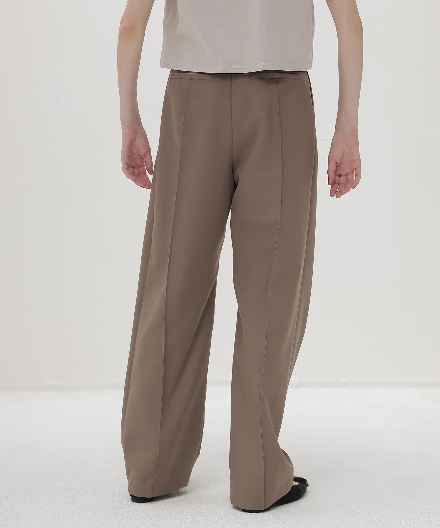 suiting 2tuck trousers
