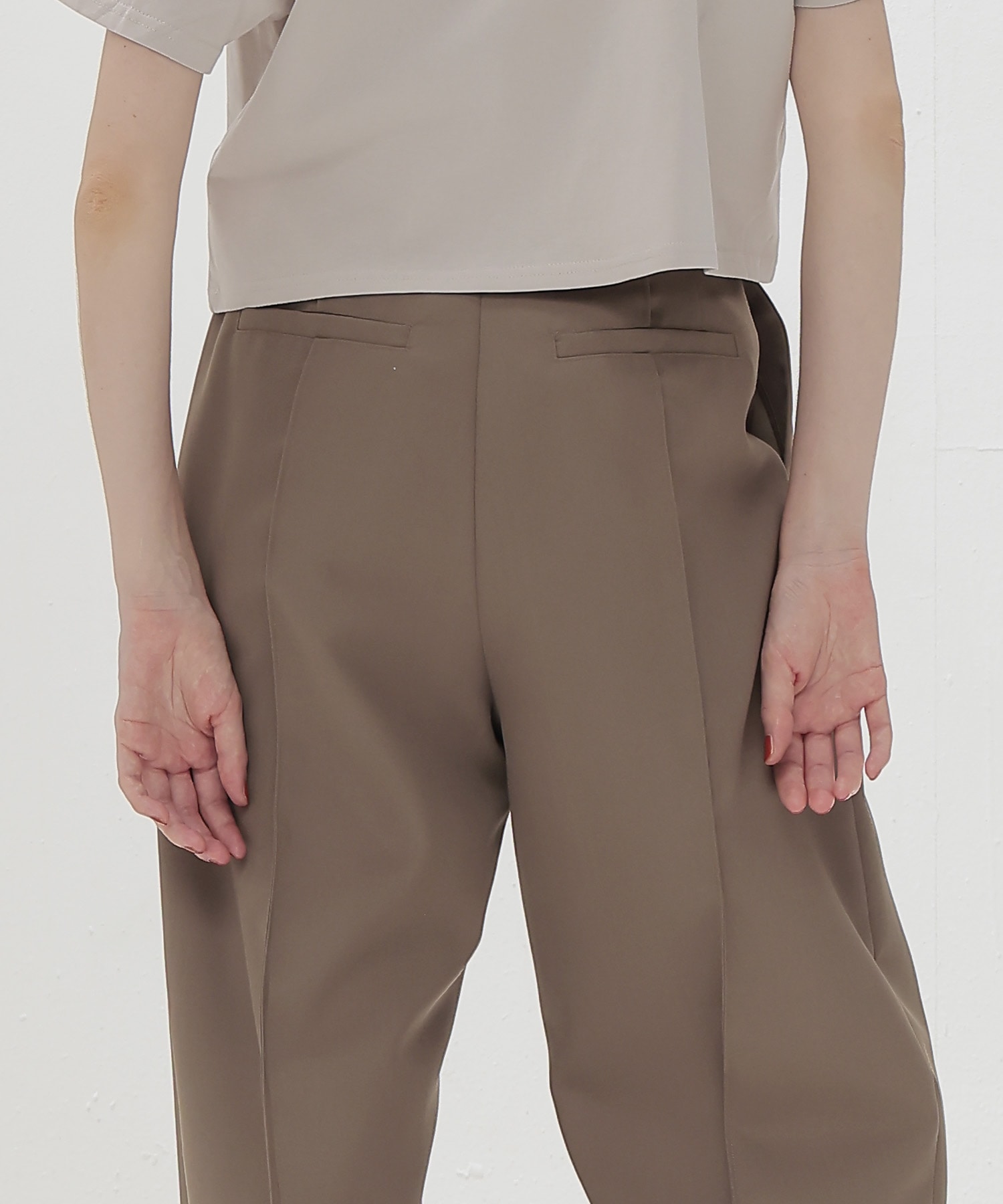 suiting 2tuck trousers