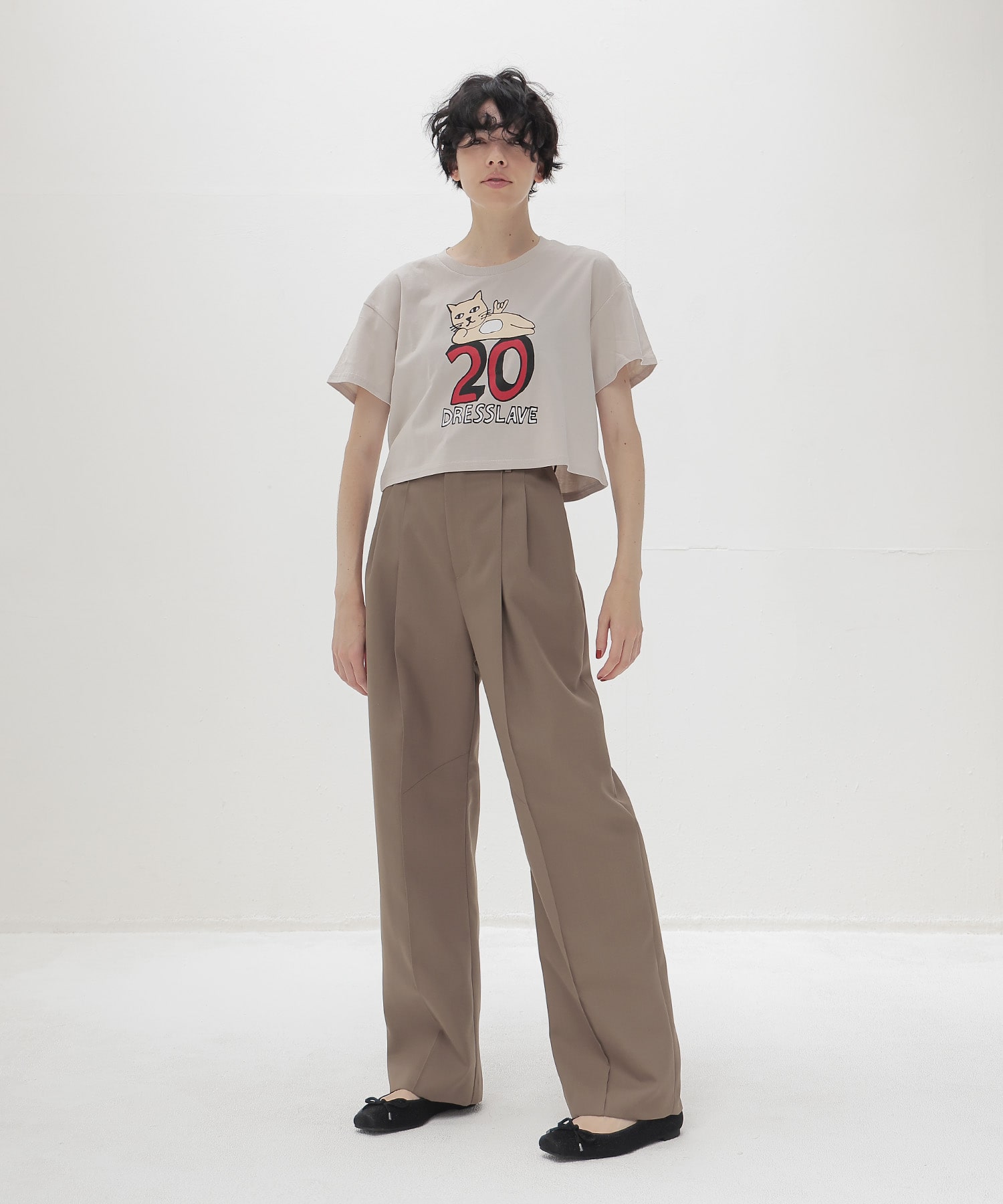 suiting 2tuck trousers