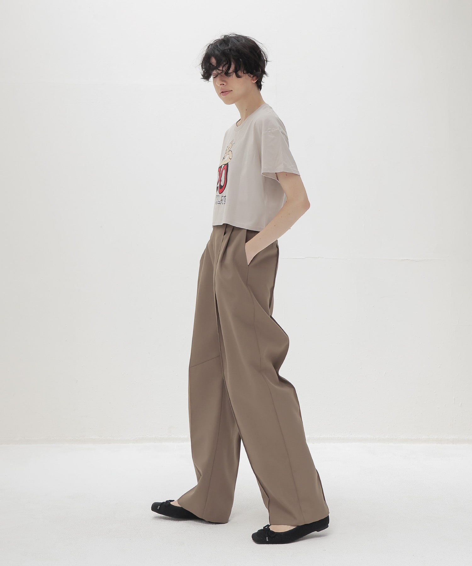 suiting 2tuck trousers