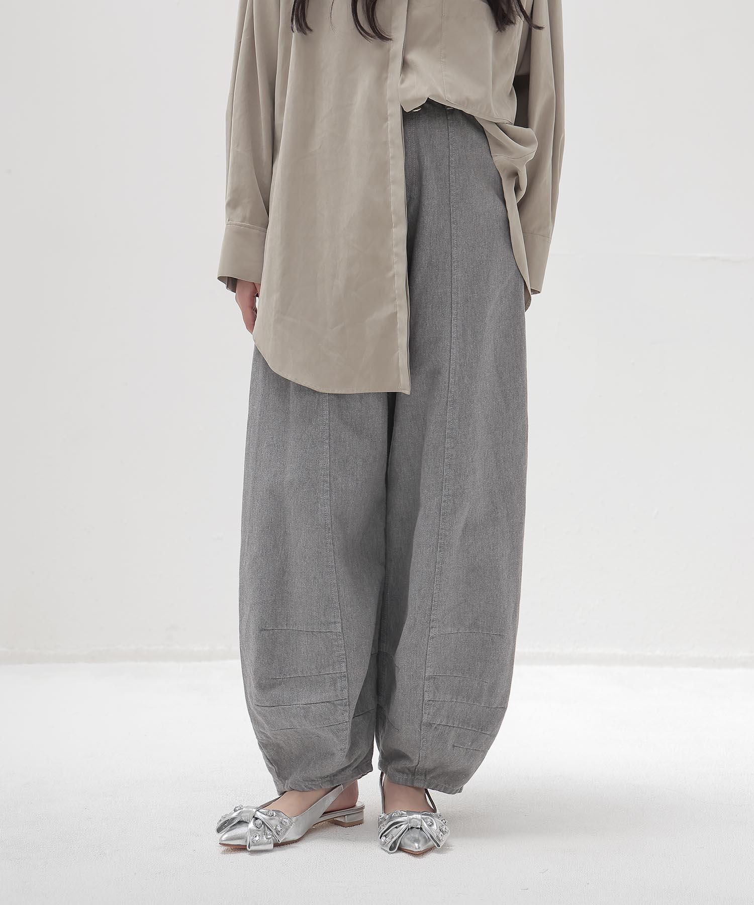 carrot grey denim