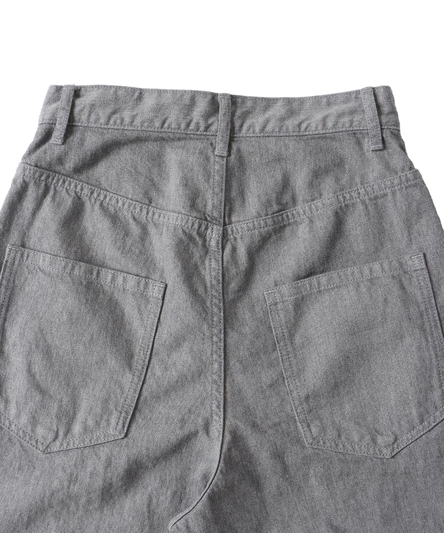 carrot grey denim