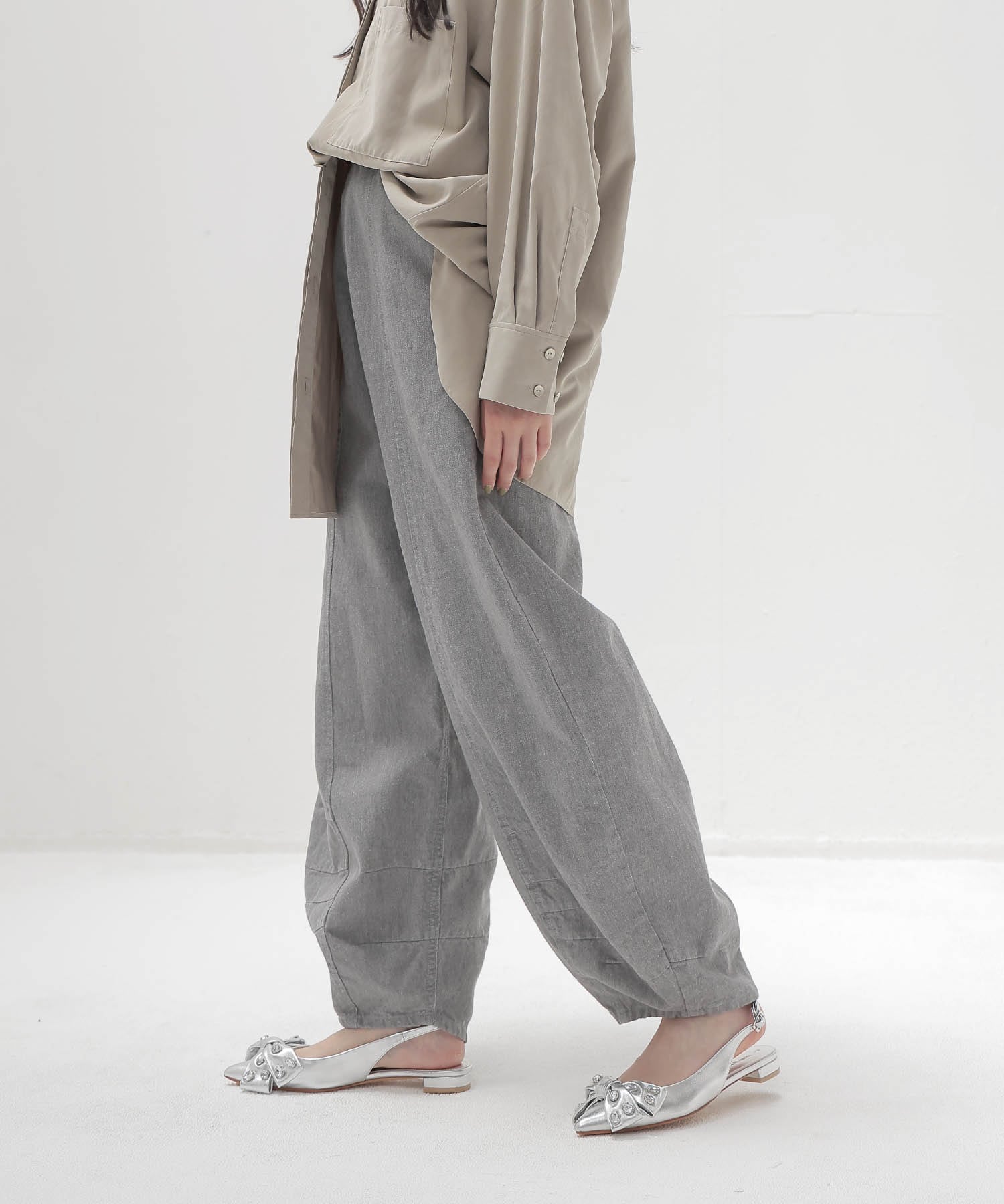 carrot grey denim
