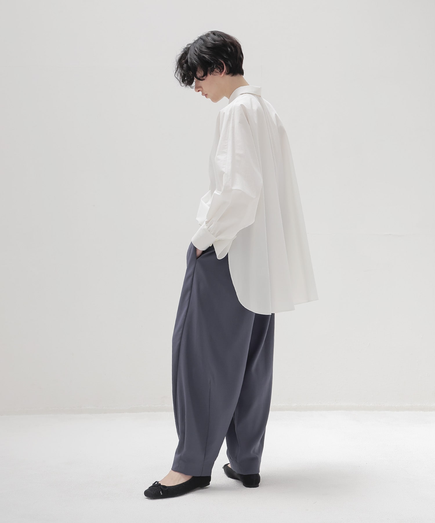 drape carrot pants