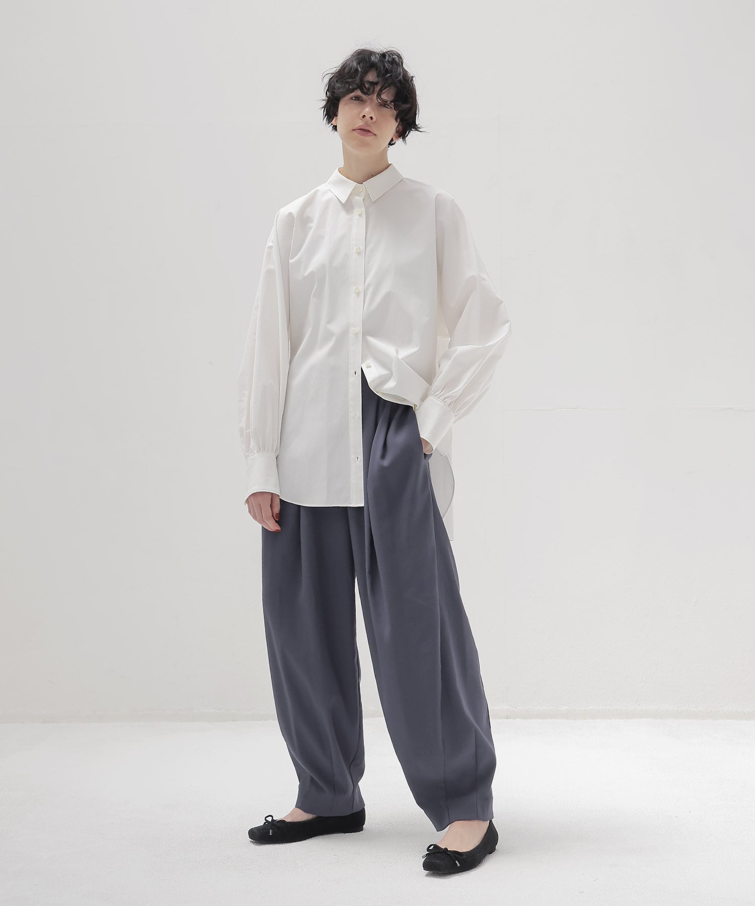 drape carrot pants