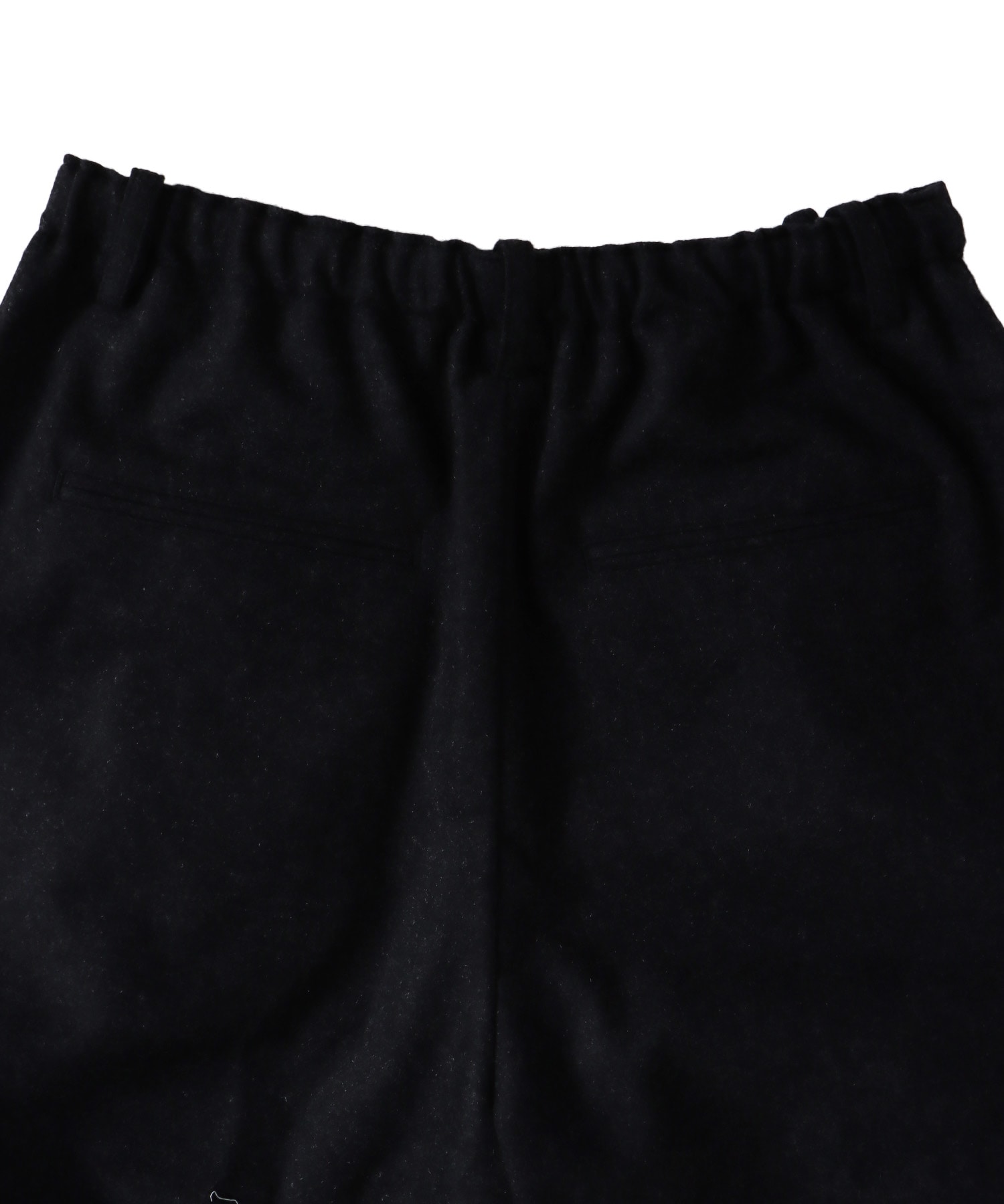 top flannel 2 tuck wide pants