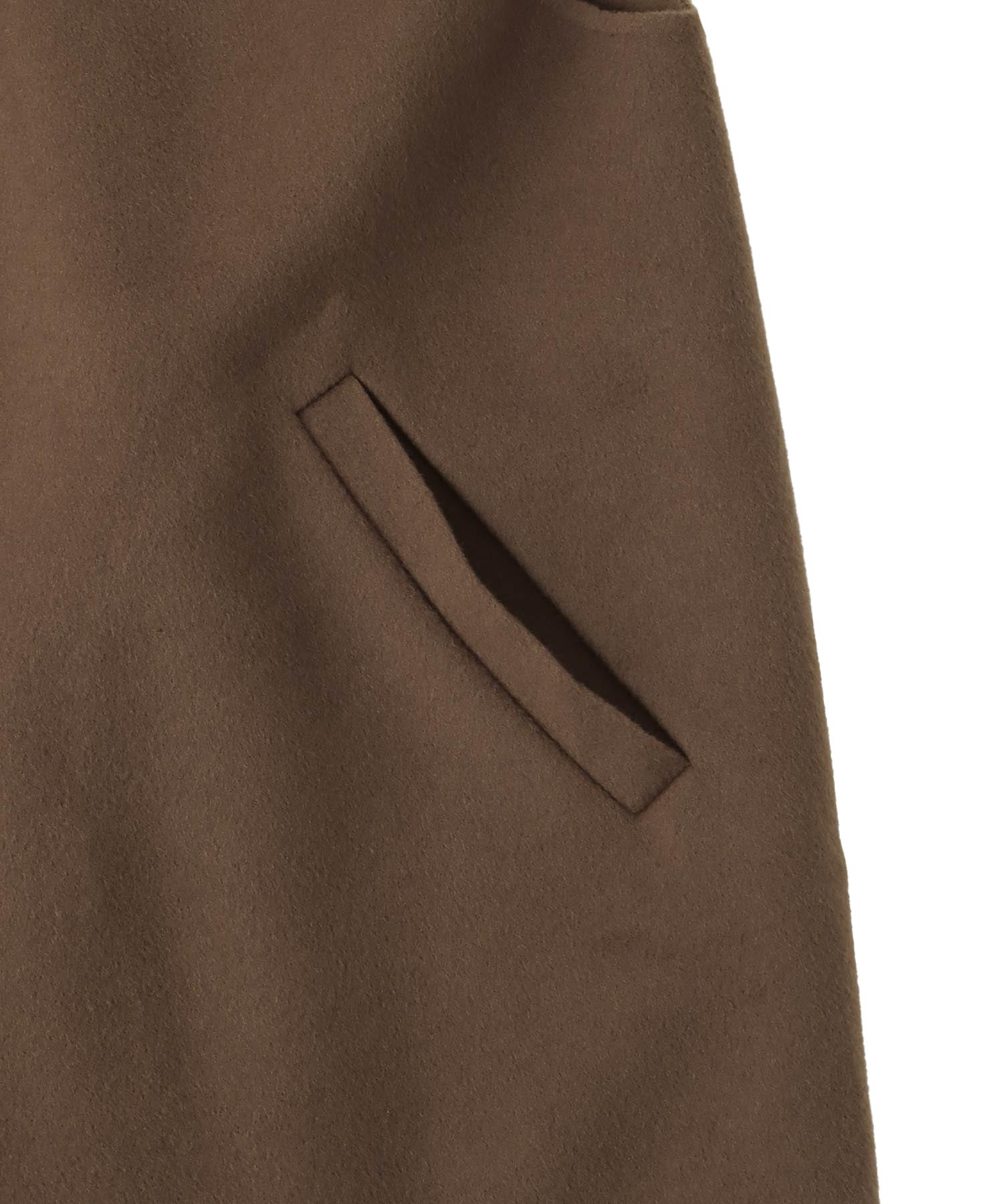 egg shape long gilet