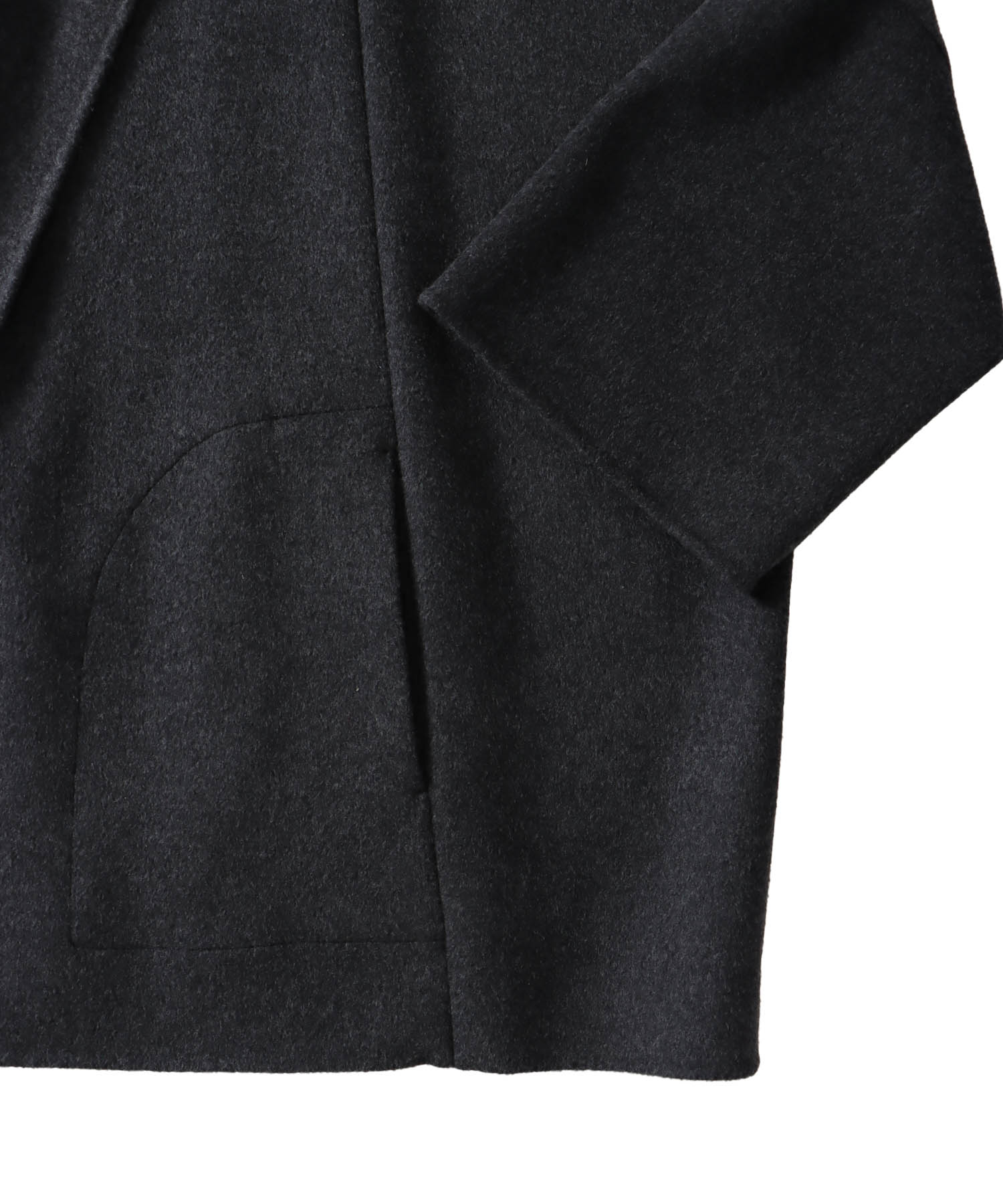 hood middle rever gown