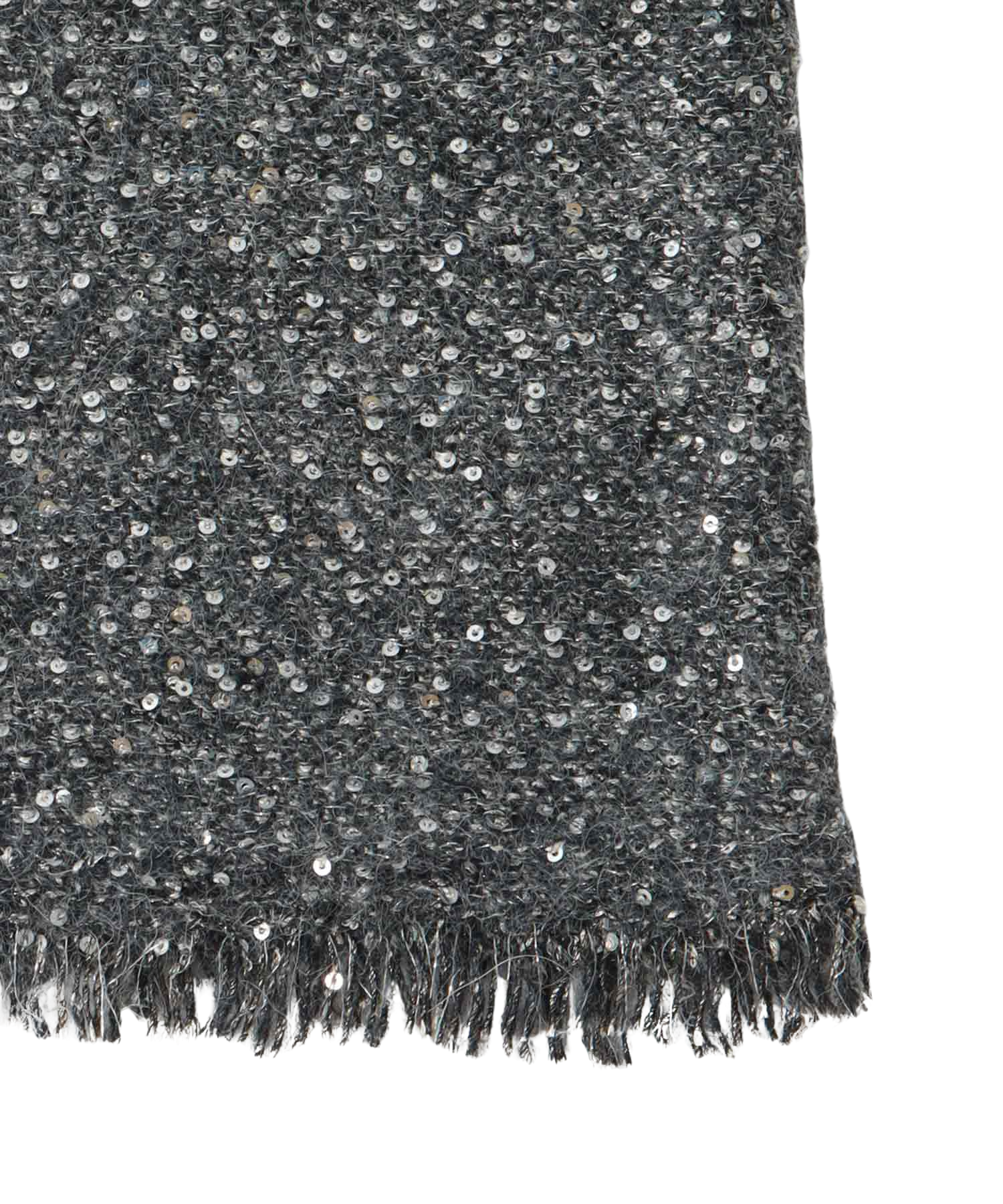 sequins lame cardigan