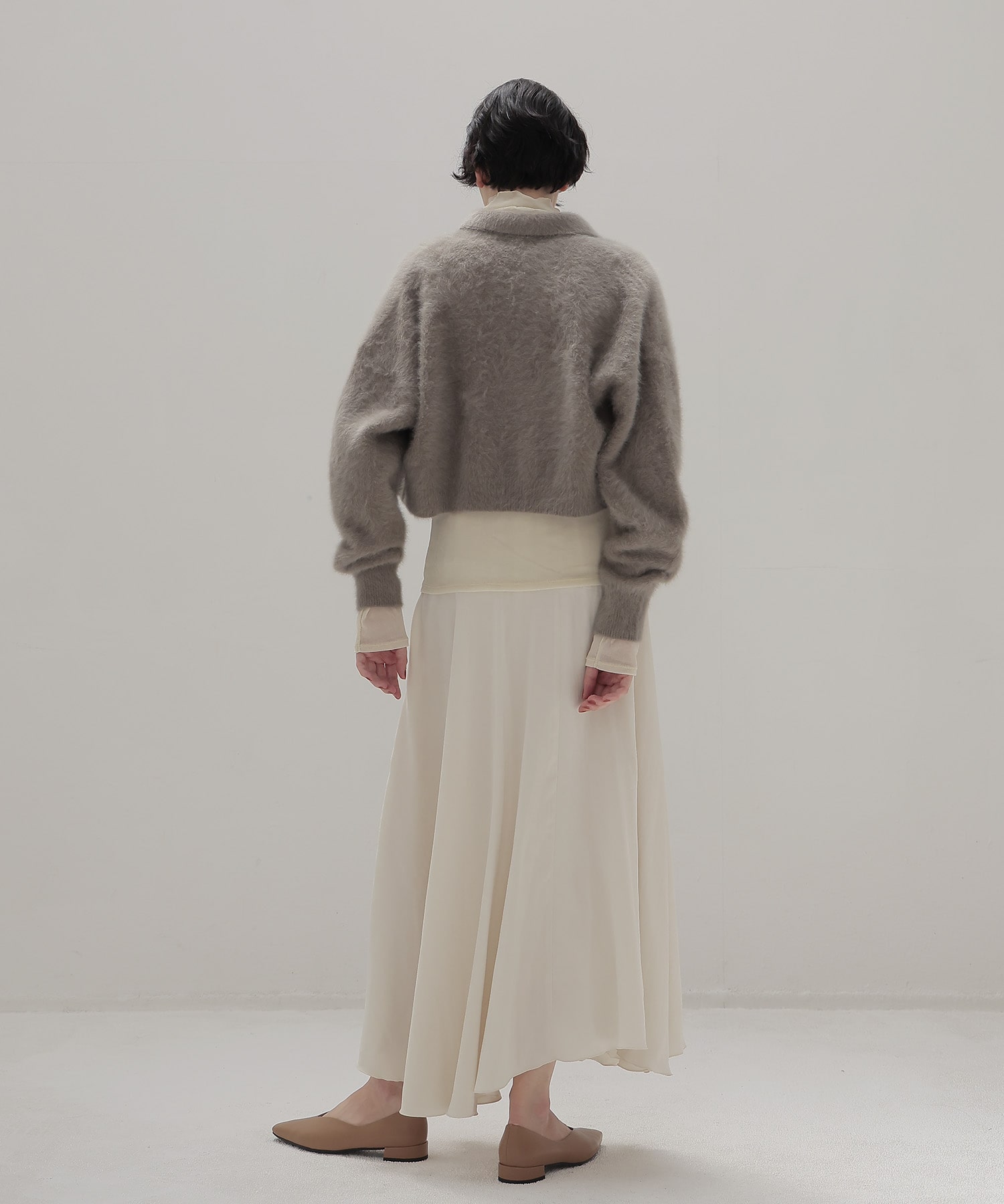 fox cashmere short ｗ jacket