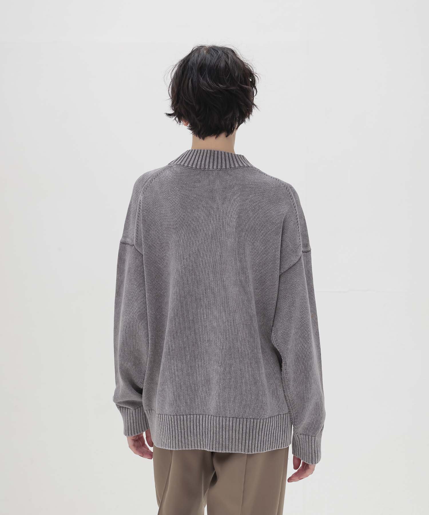 dicharge printing logo knit