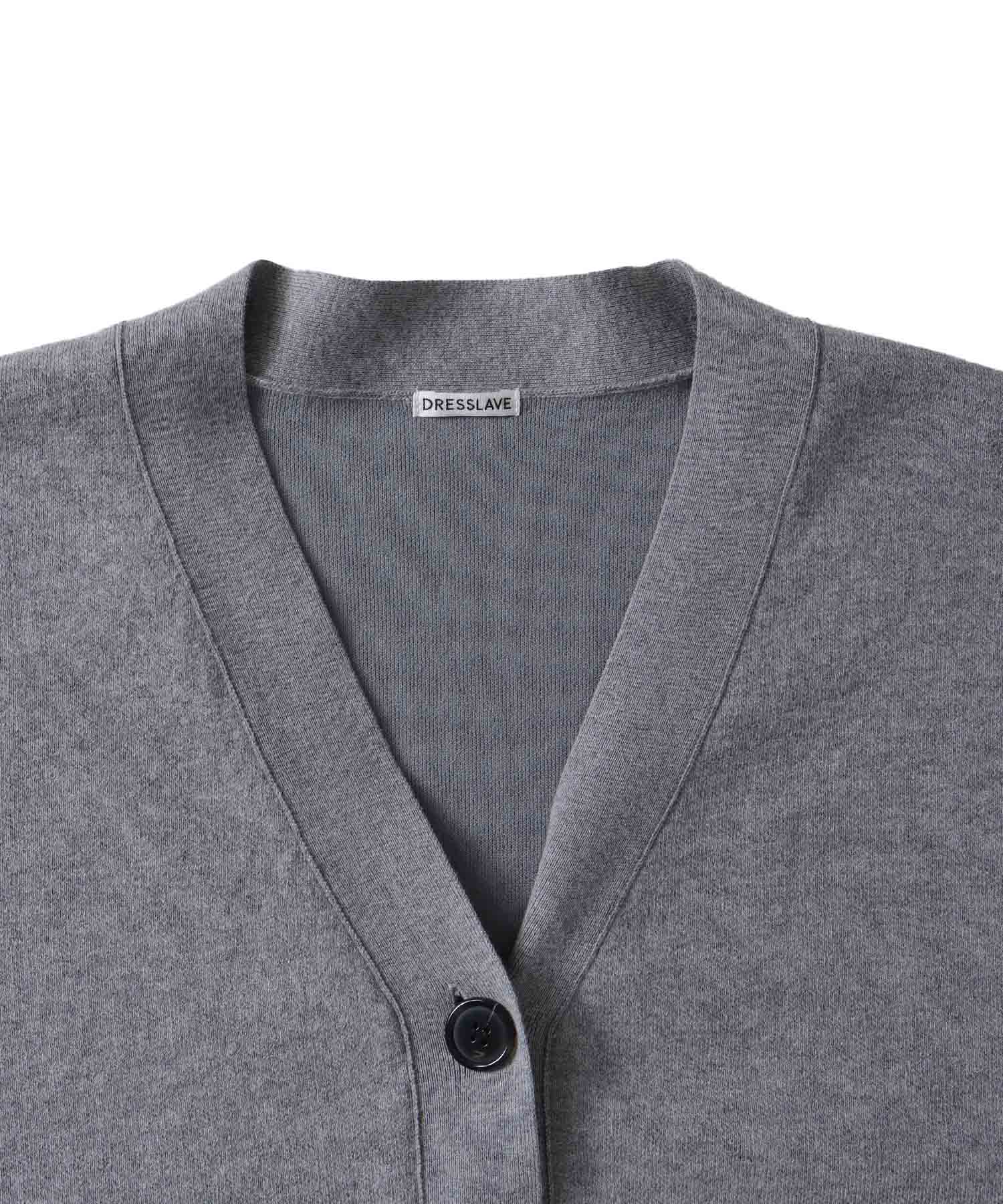 cotton cashmere Vneck cardigan