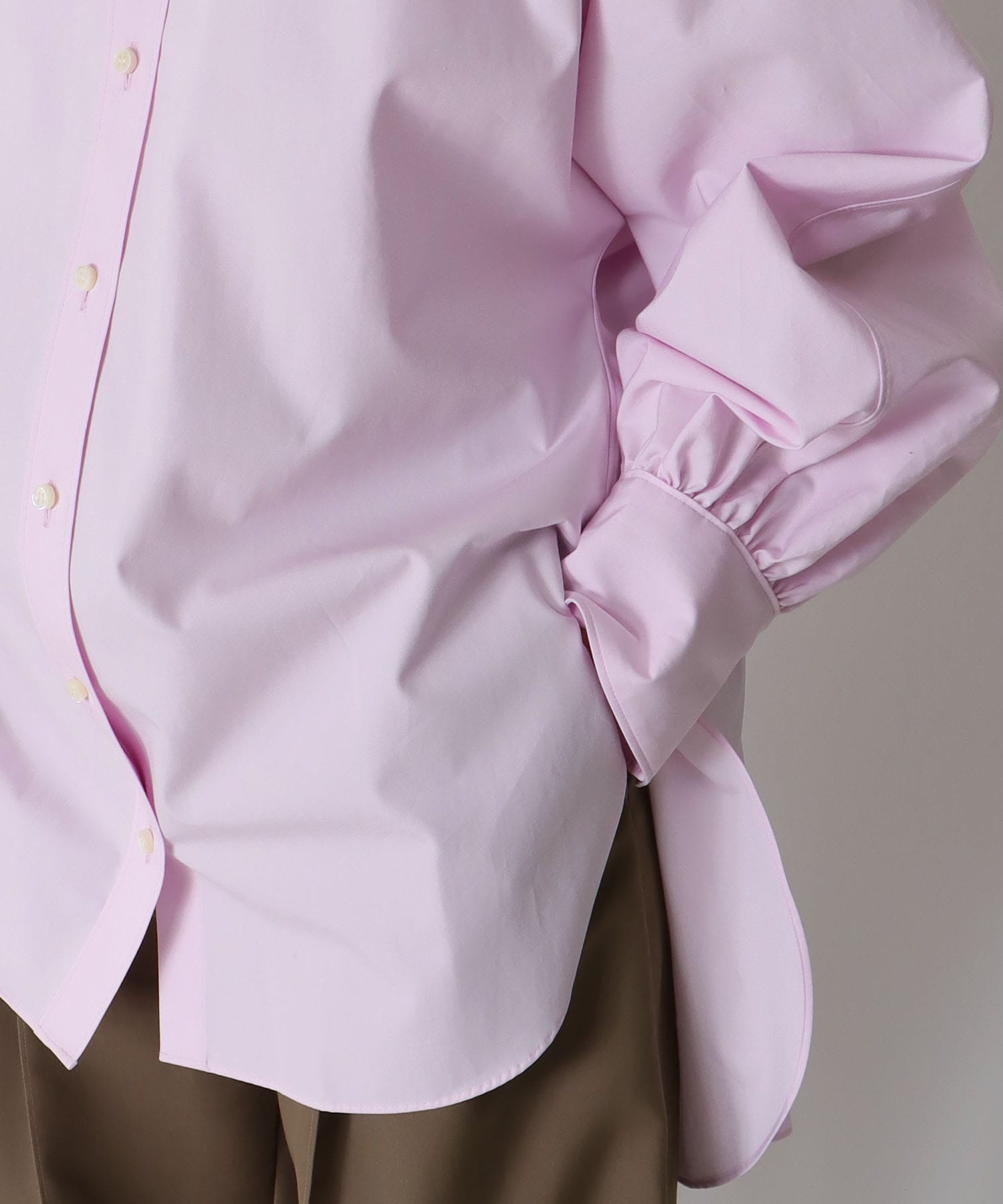 dolman gathers sleeve shirt