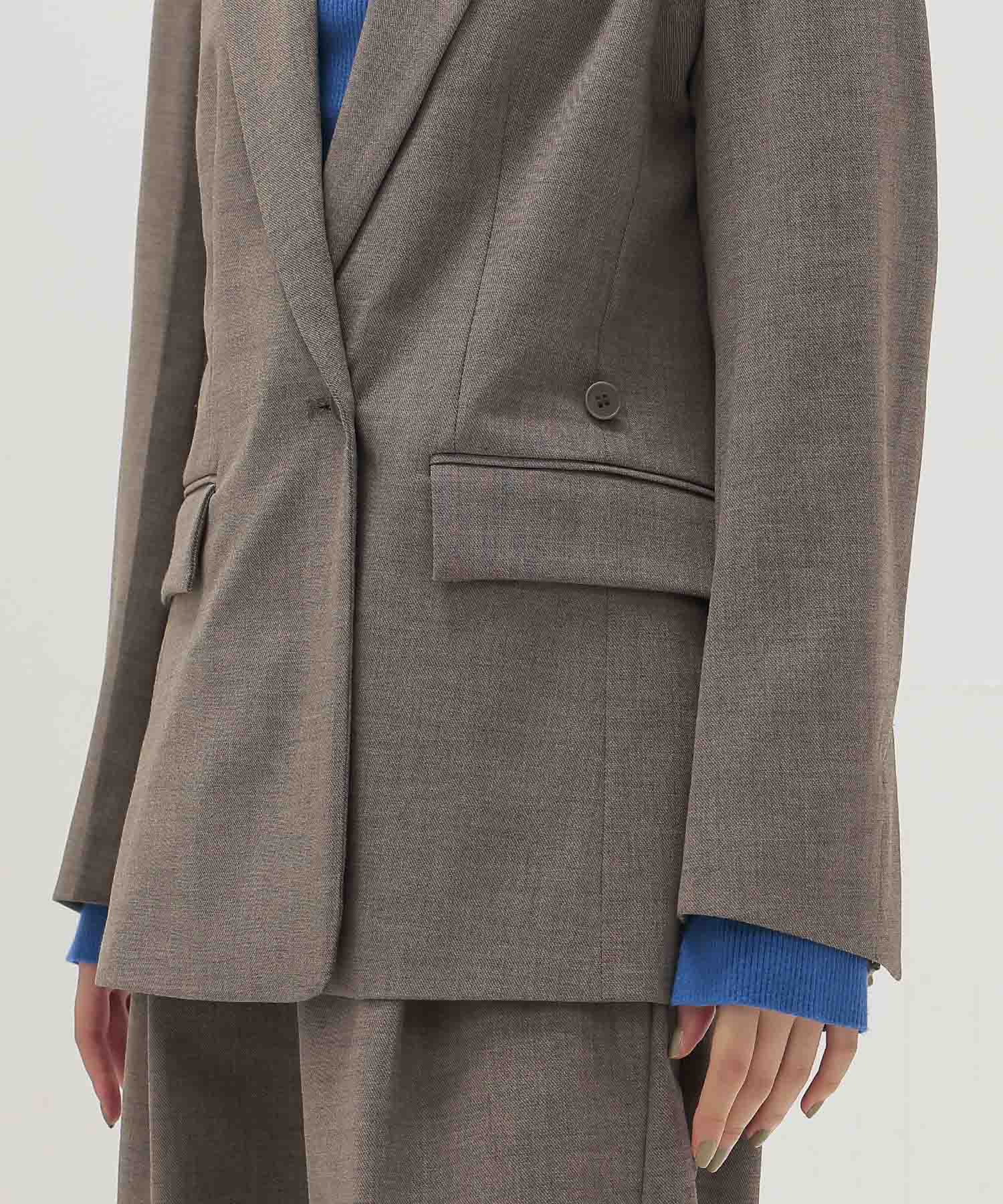 playful asymmetric blazer
