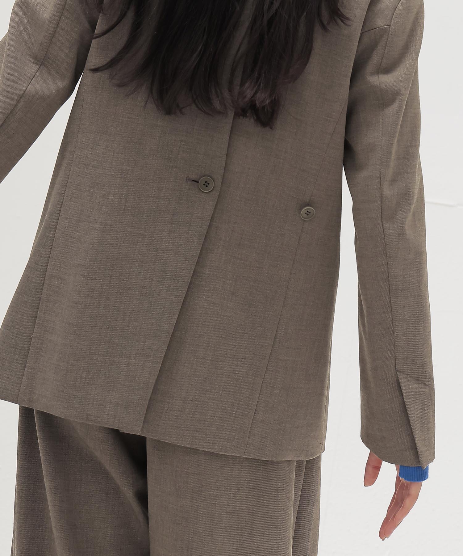 playful asymmetric blazer