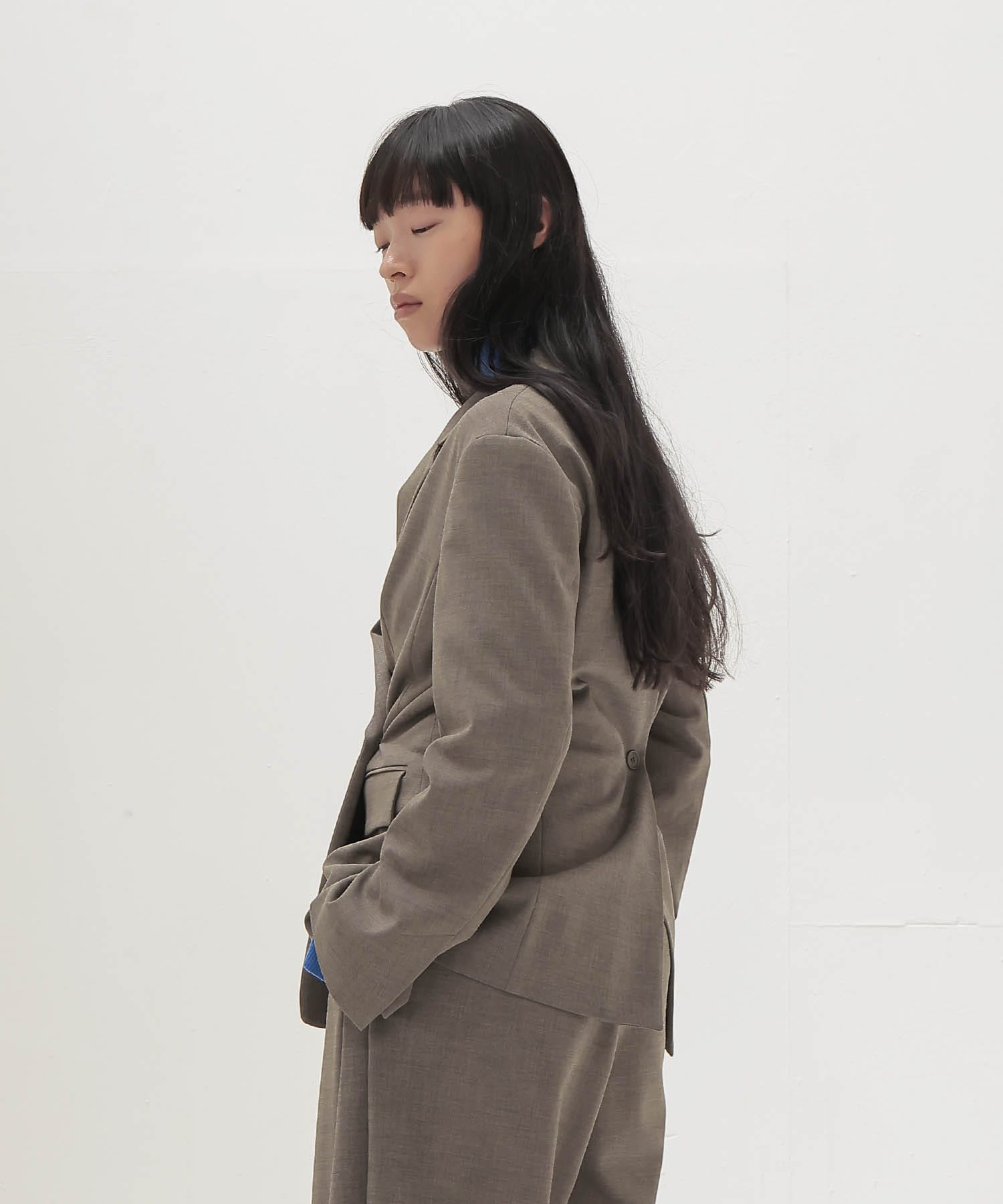 playful asymmetric blazer