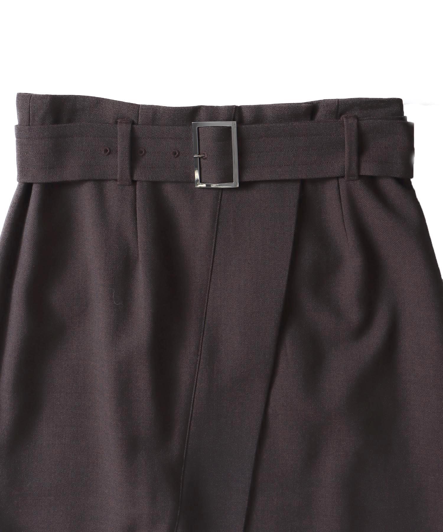 midi wrap skirt