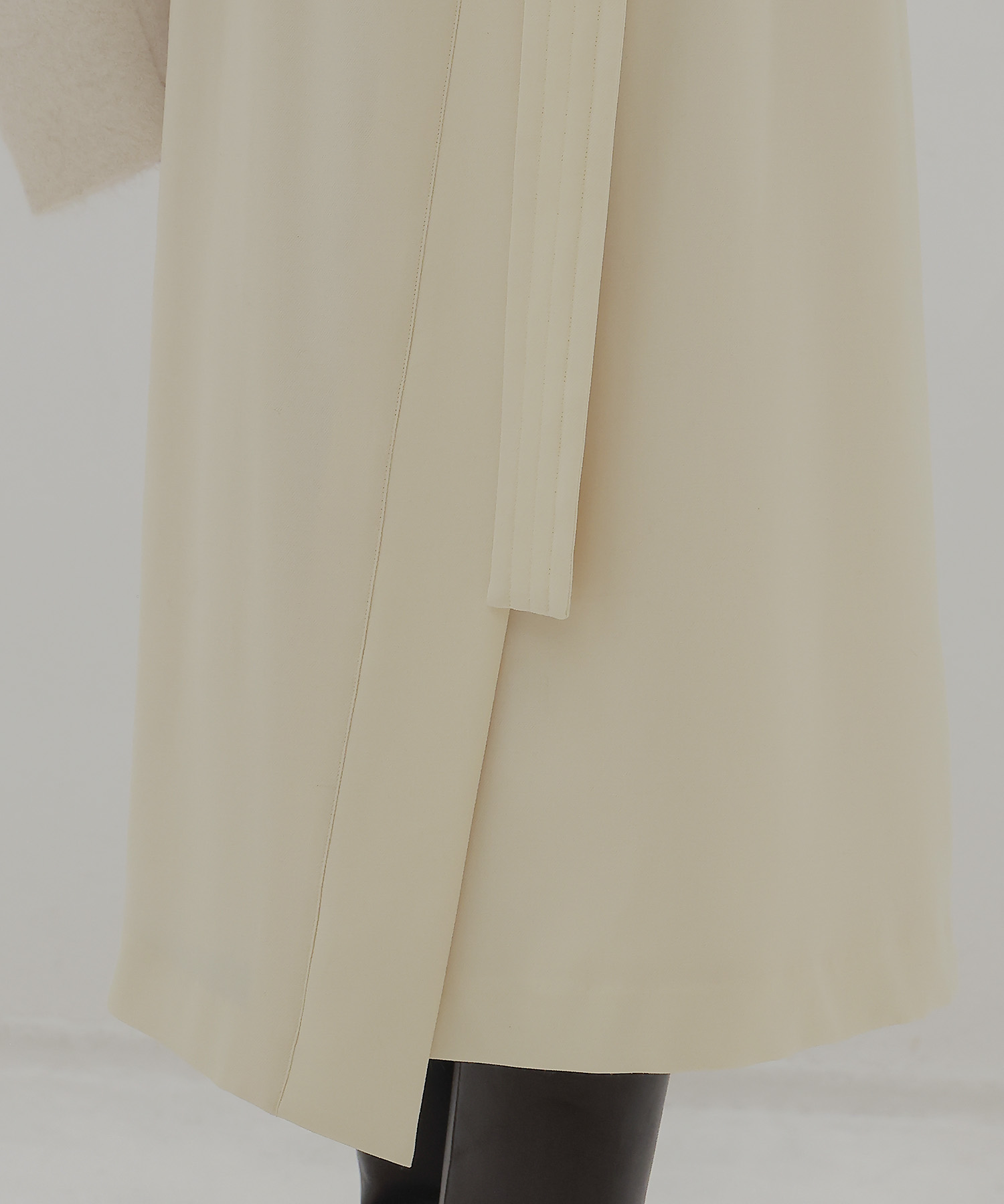 midi wrap skirt