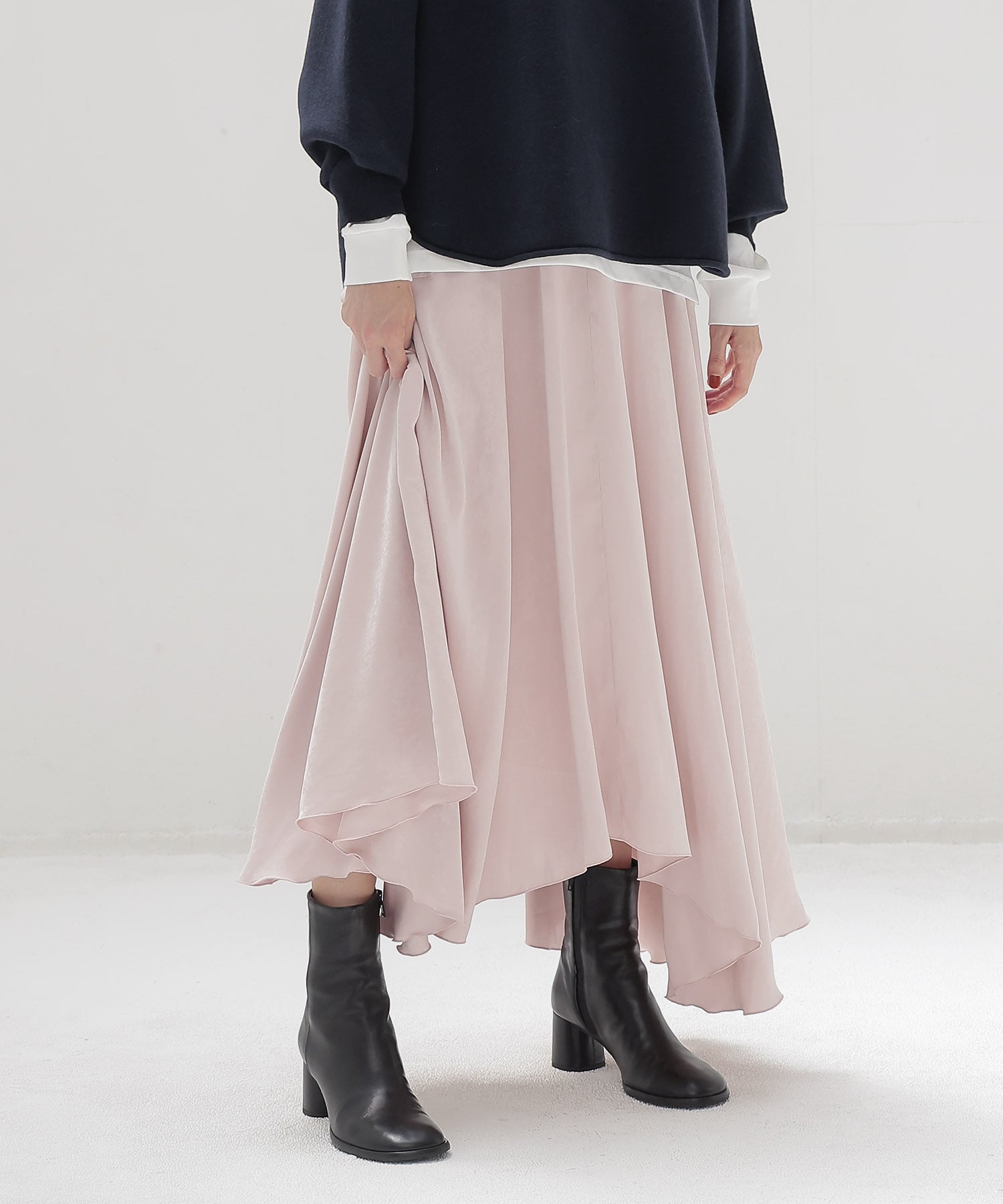 random flare skirt