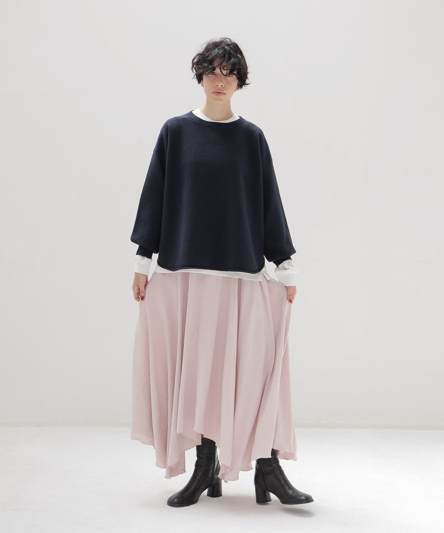 random flare skirt