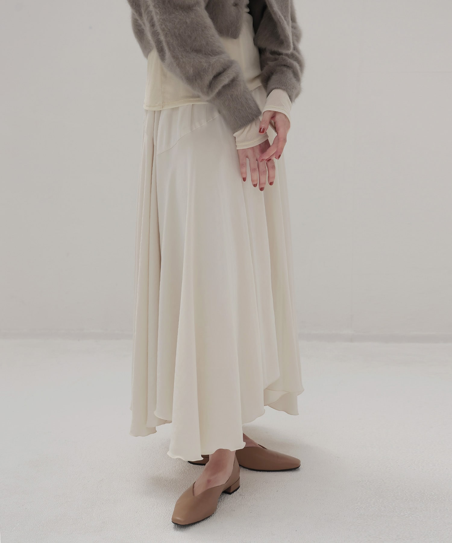 random flare skirt