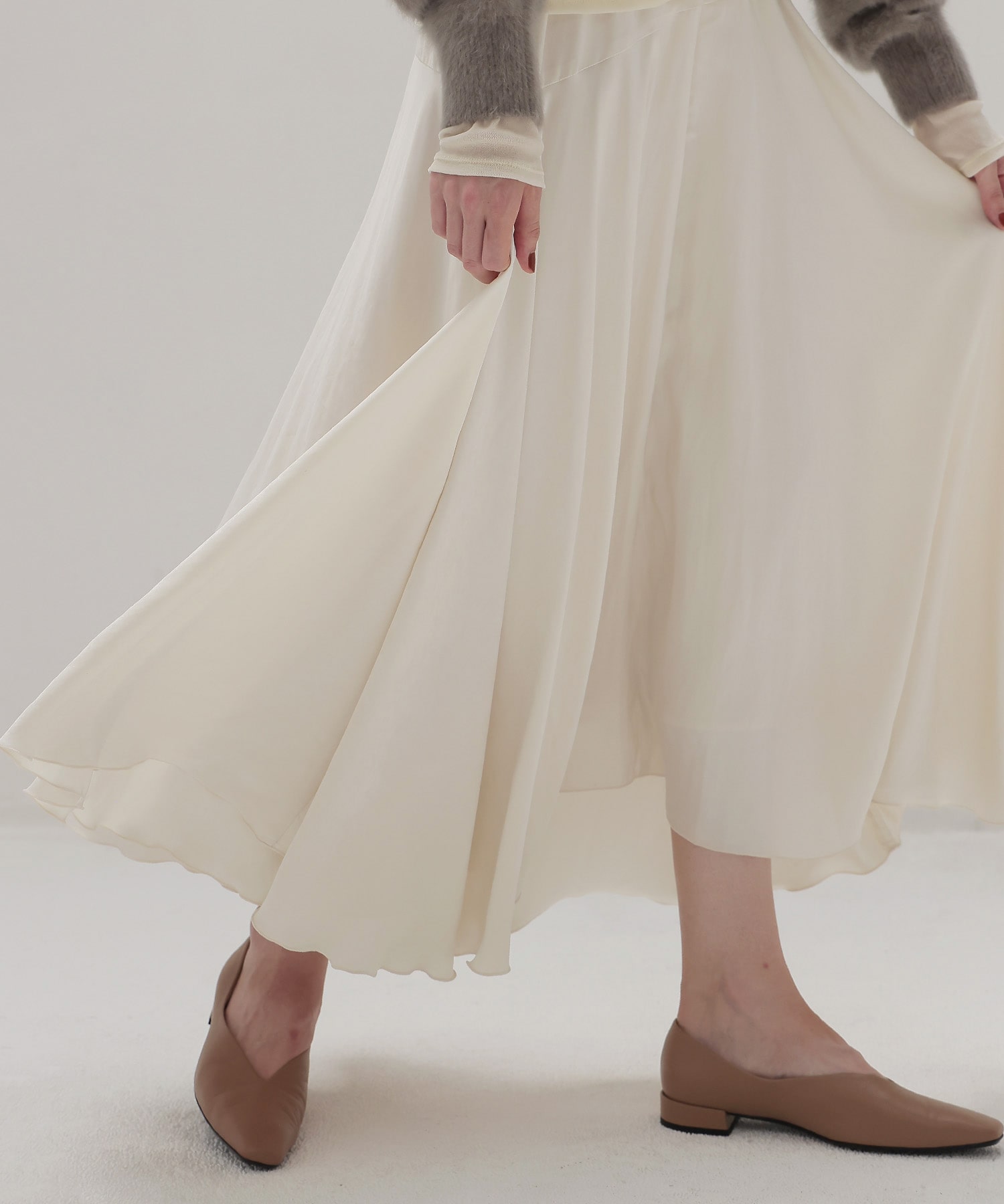 random flare skirt