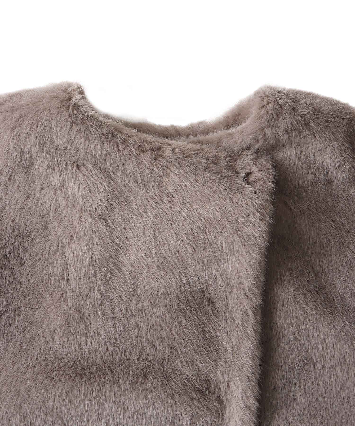 middle fur coat