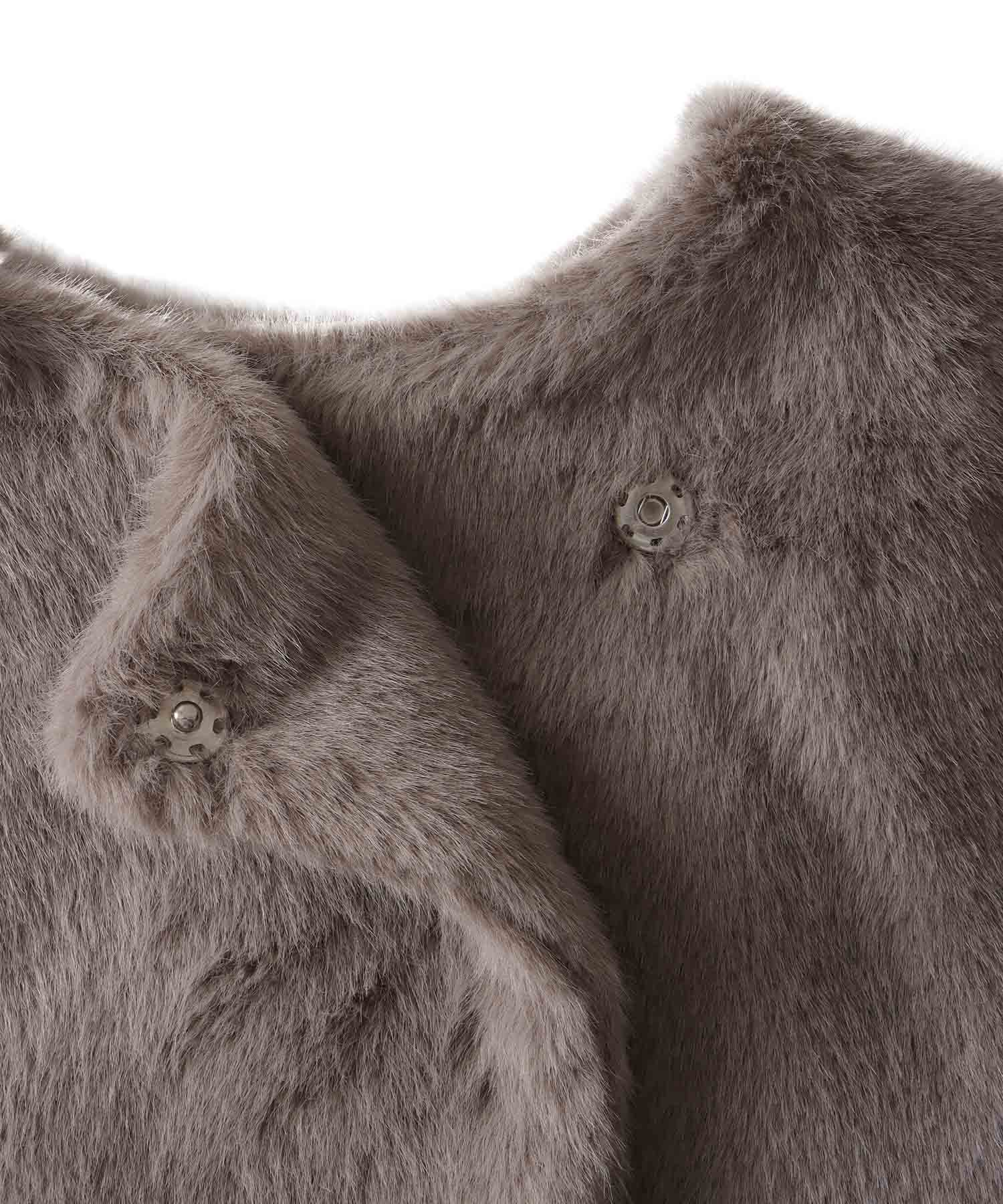 middle fur coat
