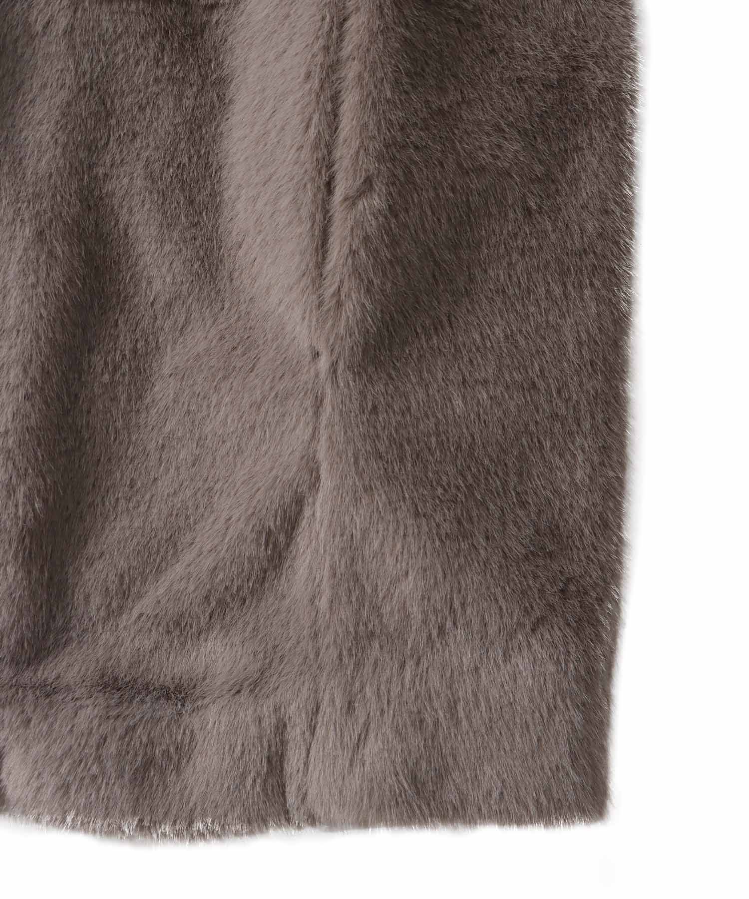 middle fur coat