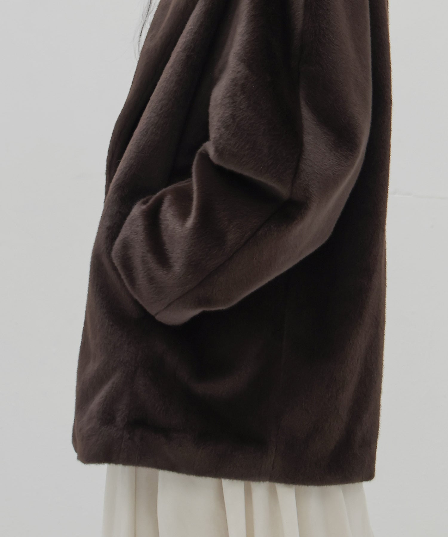 middle fur coat